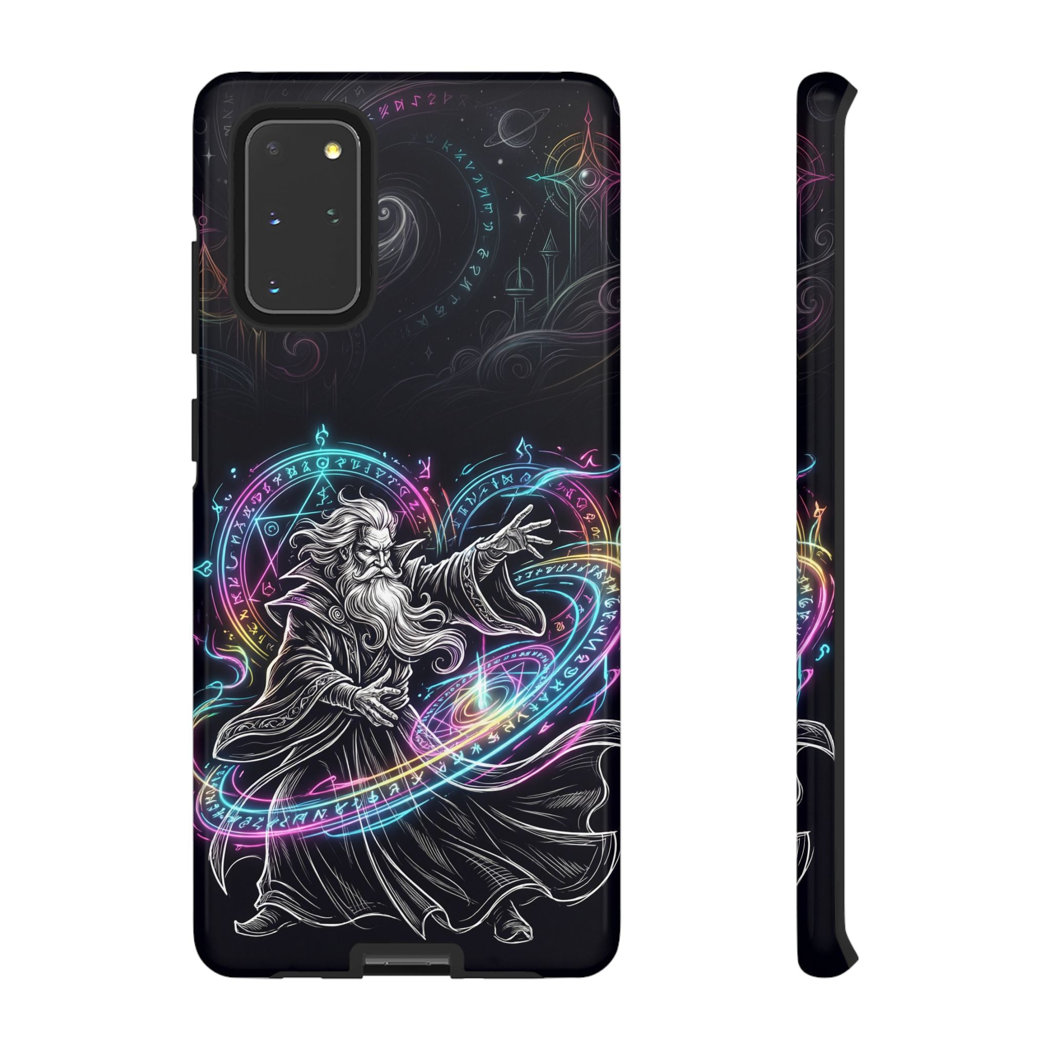 Neon Spell Art Wizard Magic Samsung Galaxy Phone Case