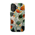 Autumn Stained Glass Leaf iPhone Case