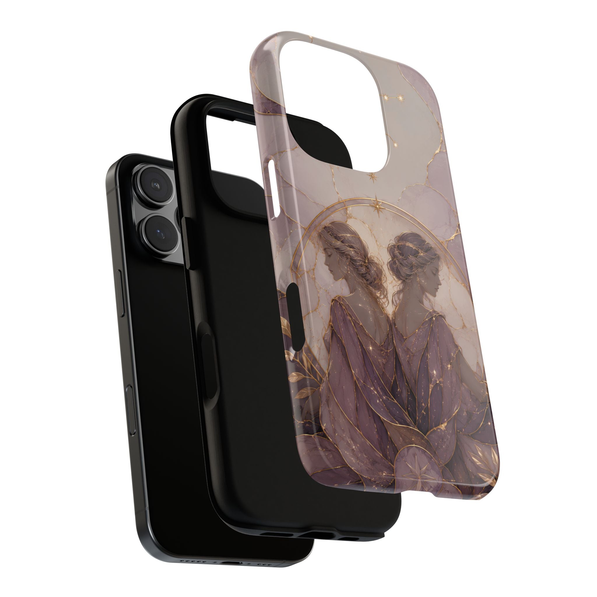 Gemini Zodiac iPhone Case | Twin Constellation iPhone Case