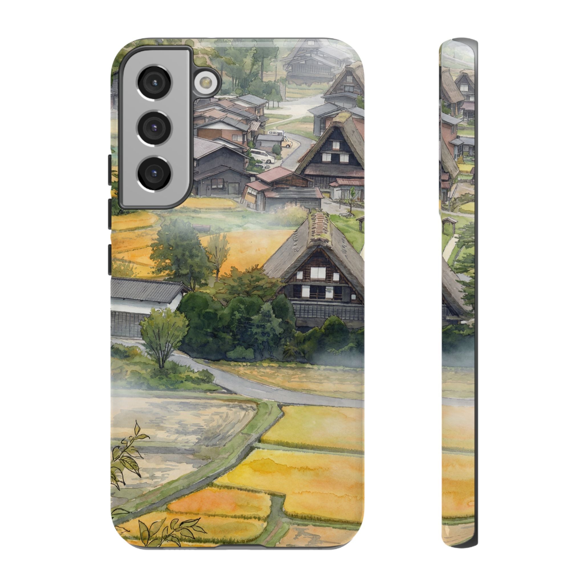 Shirakawa Whisper | Japan Watercolour Samsung Galaxy Phone Case