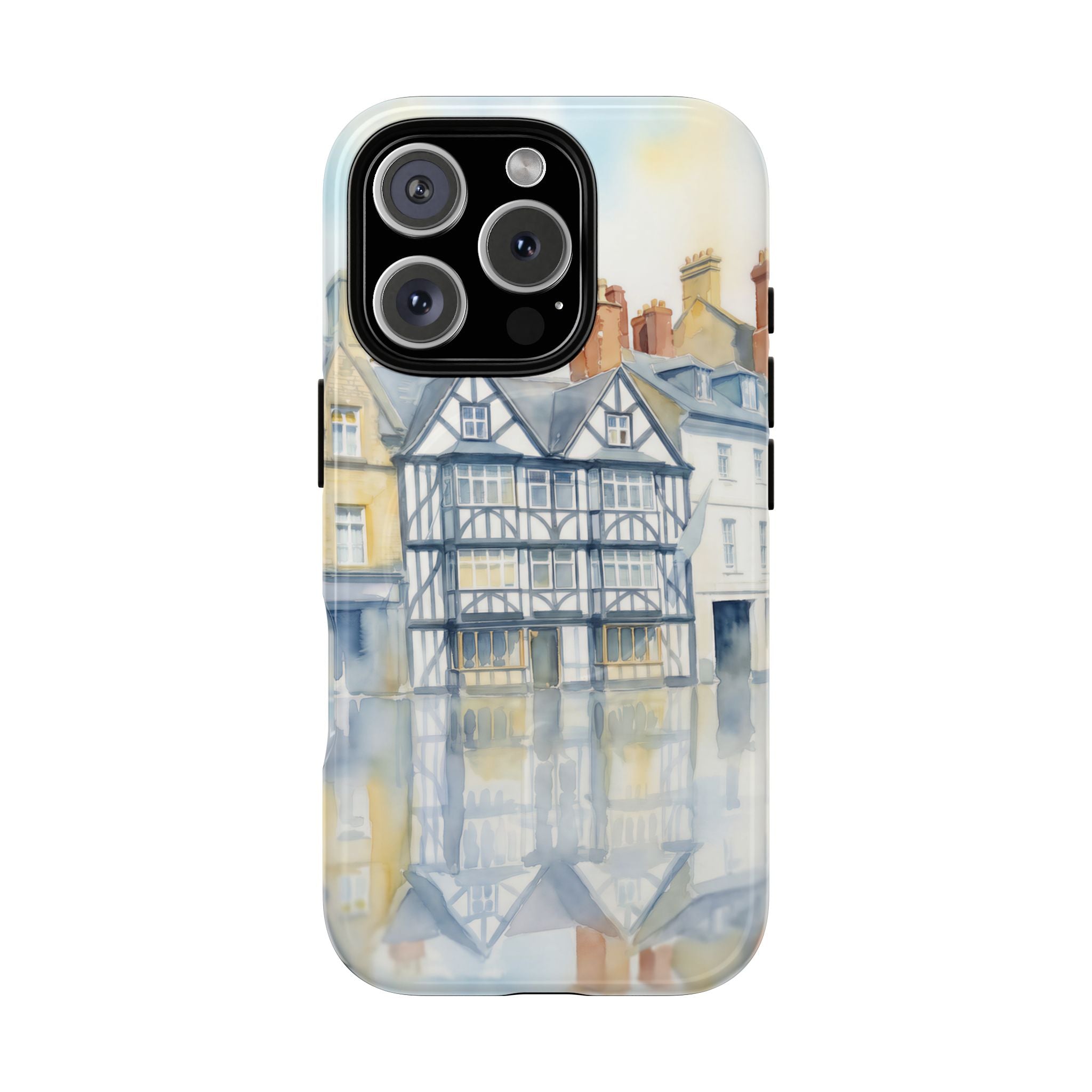 English Tudor Building Aesthetic MagSafe iPhone Case