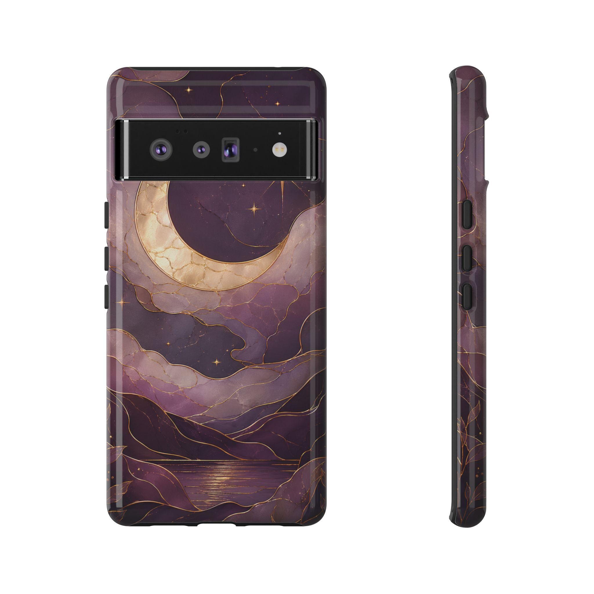 Moon Phone Google Pixel Case | Celestial Night Sky Phone Case