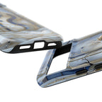 Dragon Stained Glass Google Pixel Case — Blue Winter Forest Protective Cover