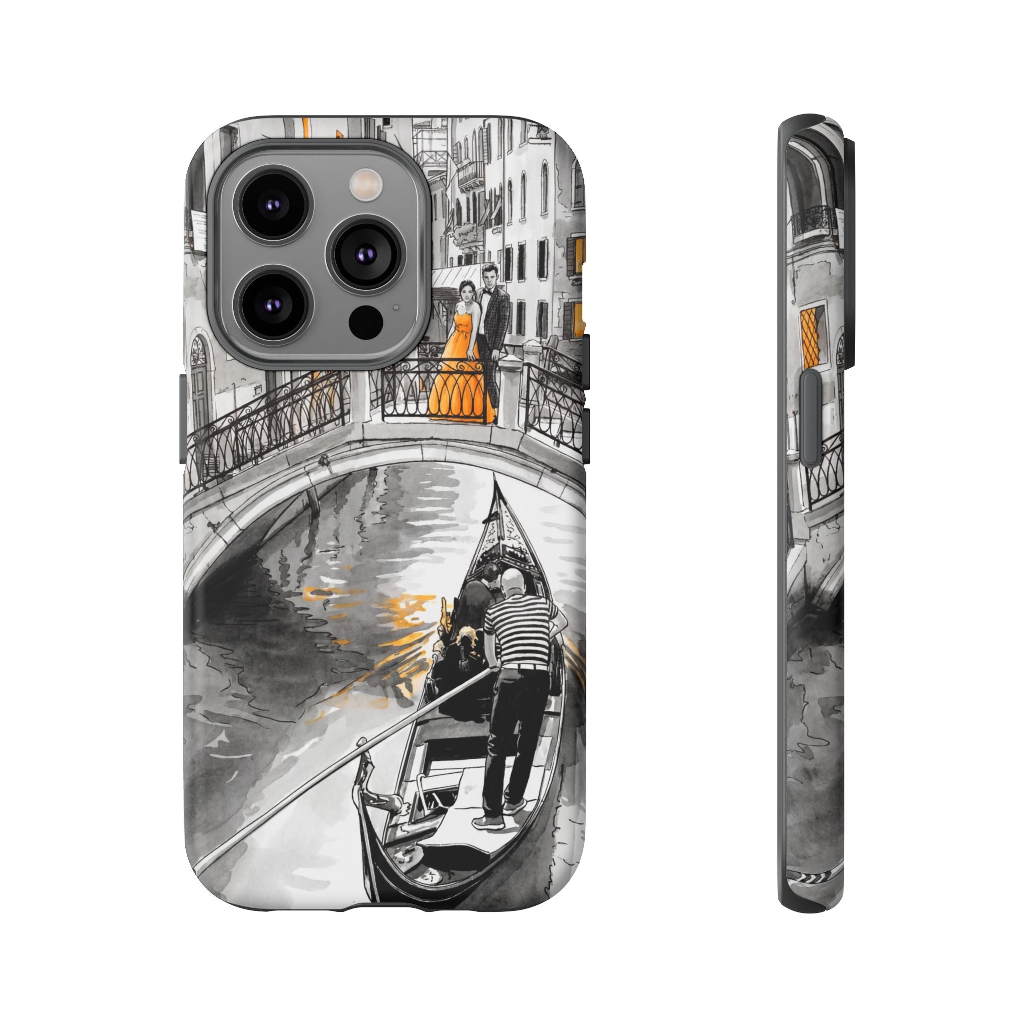 Venice Gondola iPhone Case | Romantic Canal Scene Protective Case