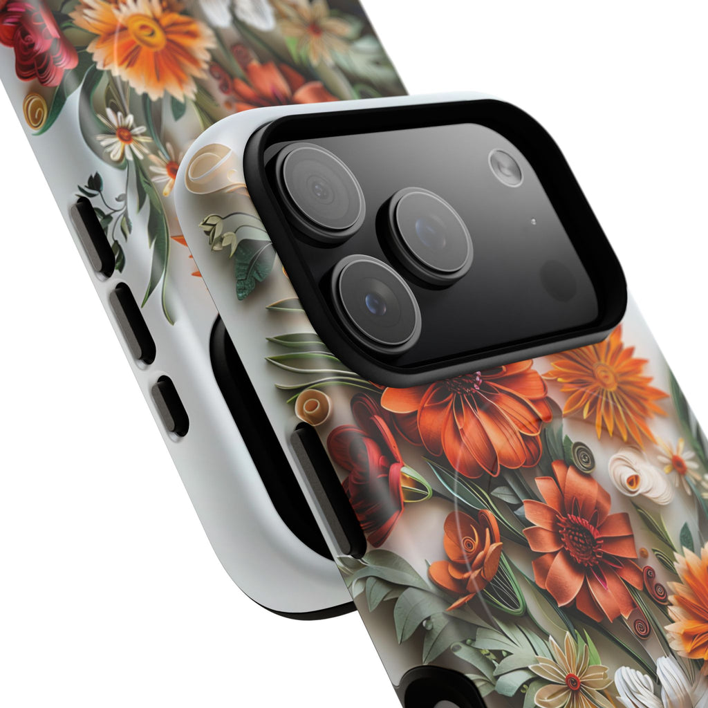 Floral Autumn Bouquet Tough MagSafe Phone Case
