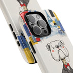Vintage Dapper Gentleman Bulldog iPhone Case