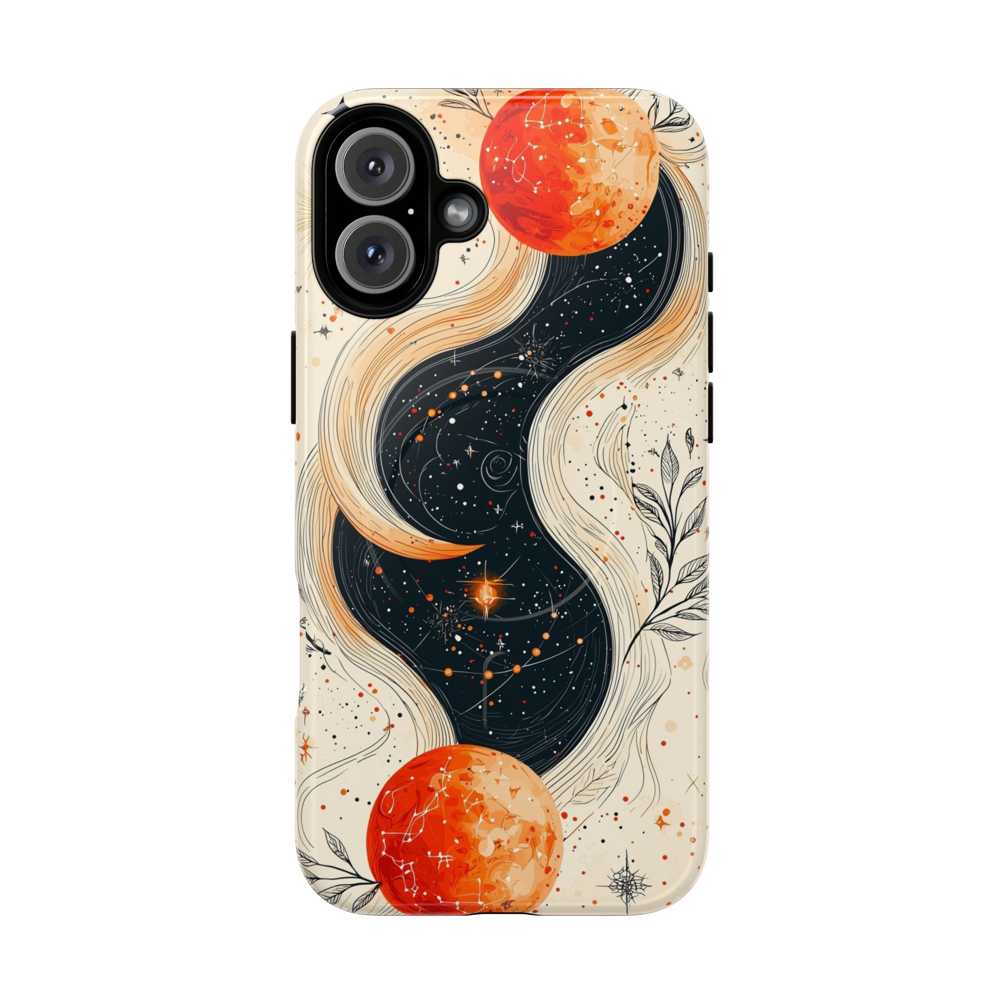Custodia Astrology Galaxy MagSafe per iPhone | Red Moon Celestial