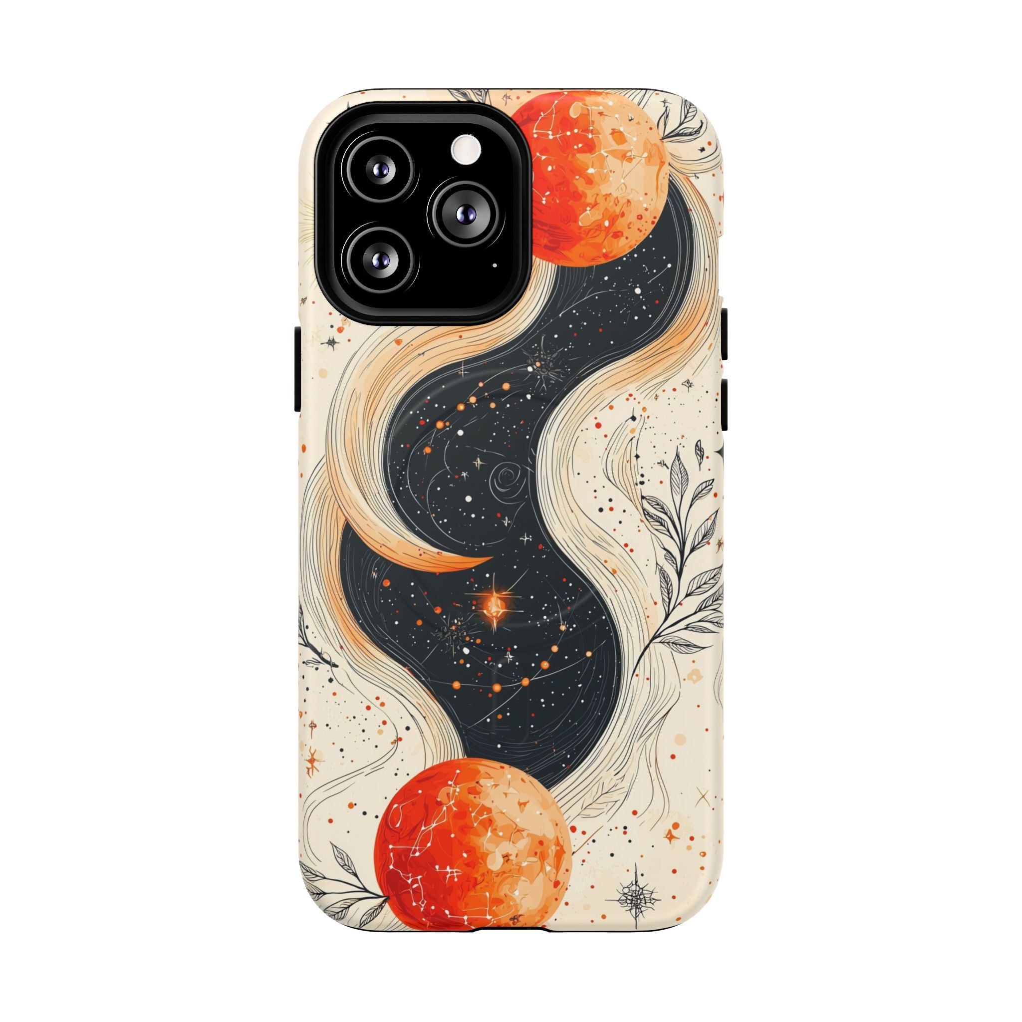 Custodia Astrology Galaxy MagSafe per iPhone | Red Moon Celestial