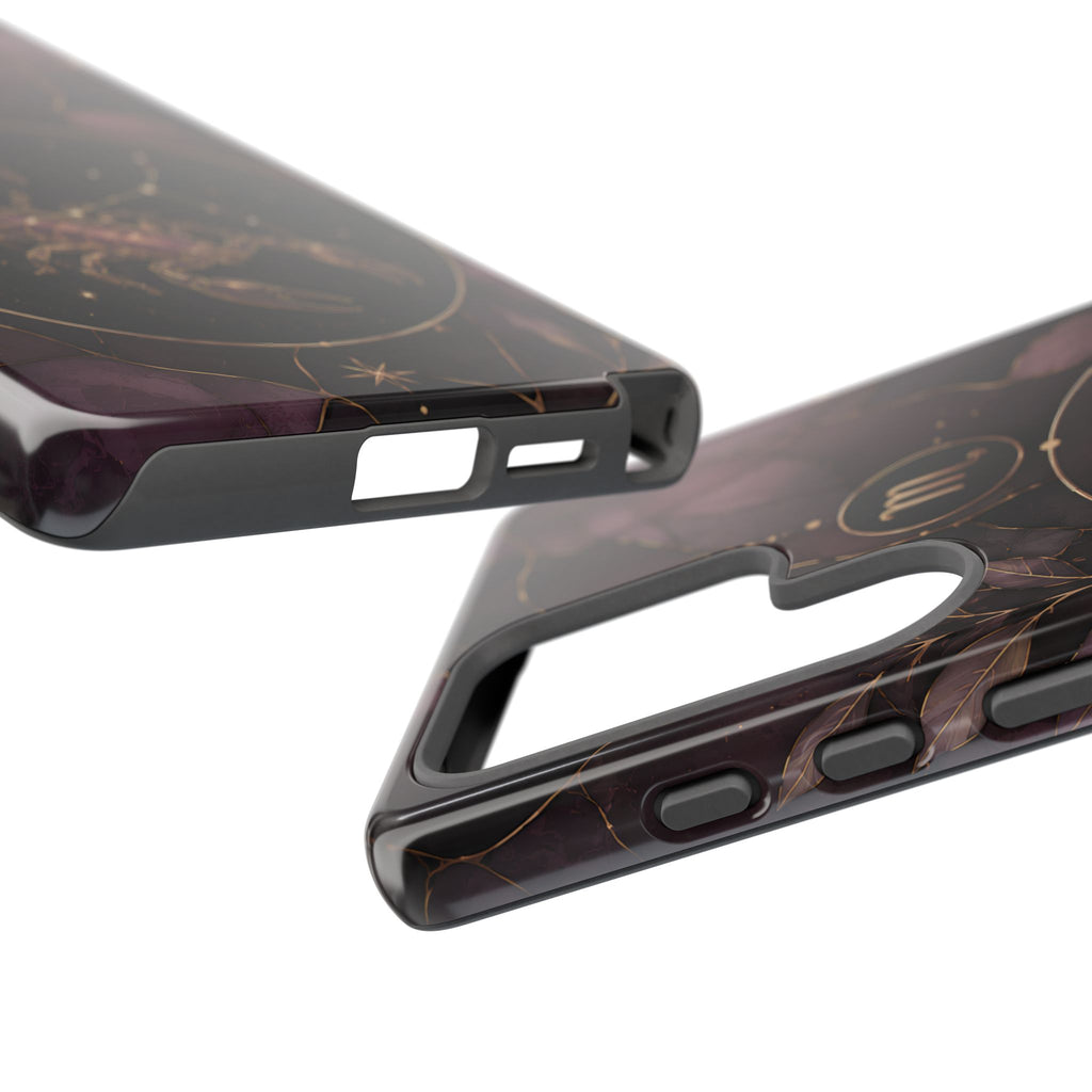 Scorpio Zodiac Samsung Galaxy Phone Case | Scorpio Constellation Protective Case