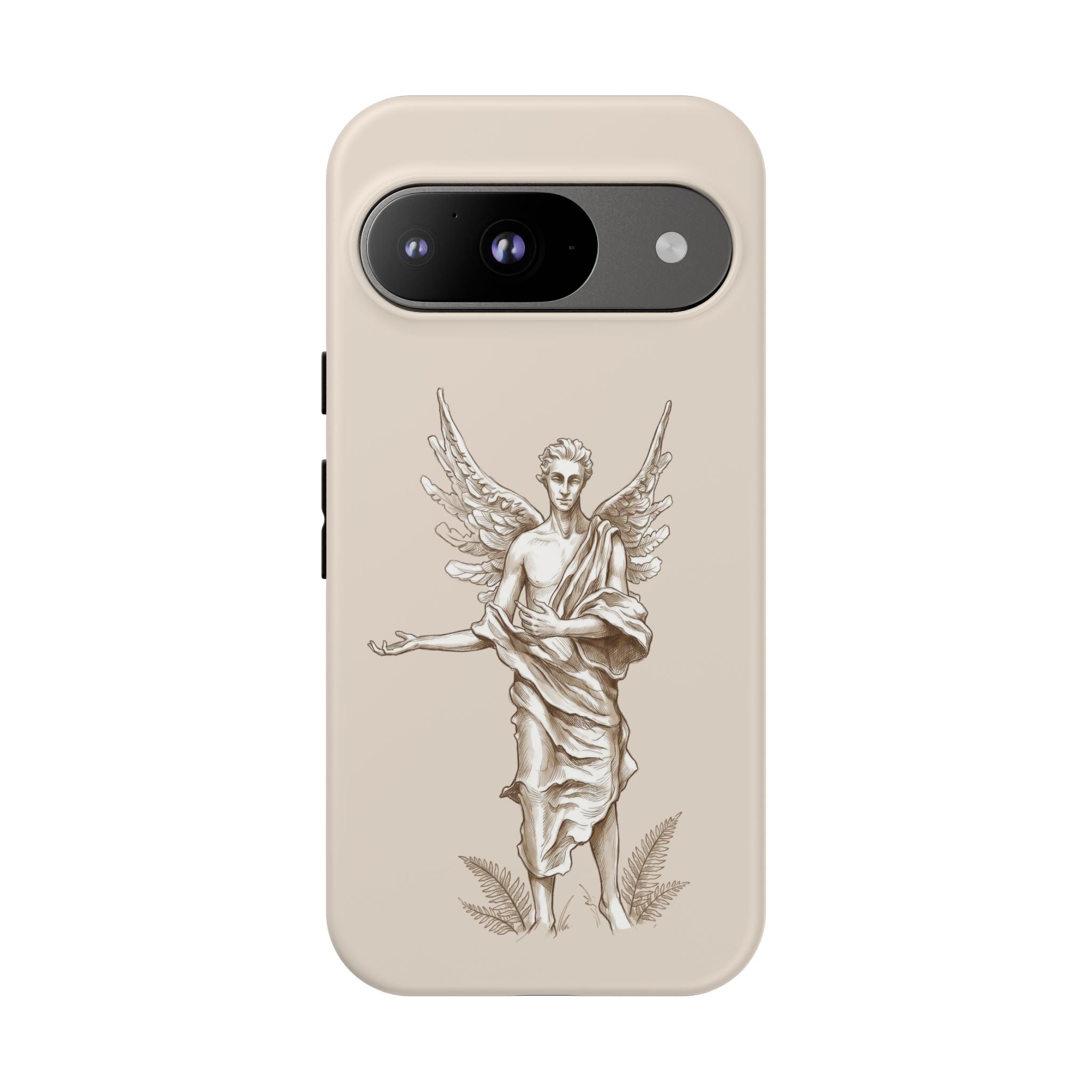 Angel Sketch Phone Case | Classic Guardian Google Pixel Cover