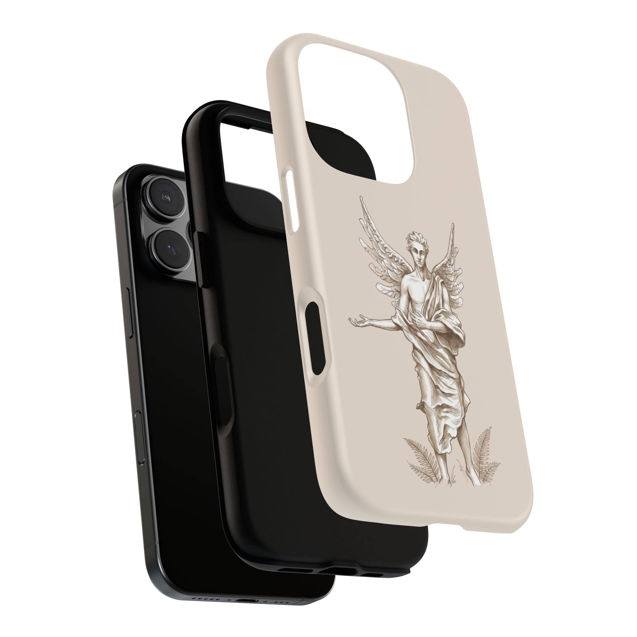Angel Sketch Phone Case | Classic Guardian iPhone Cover