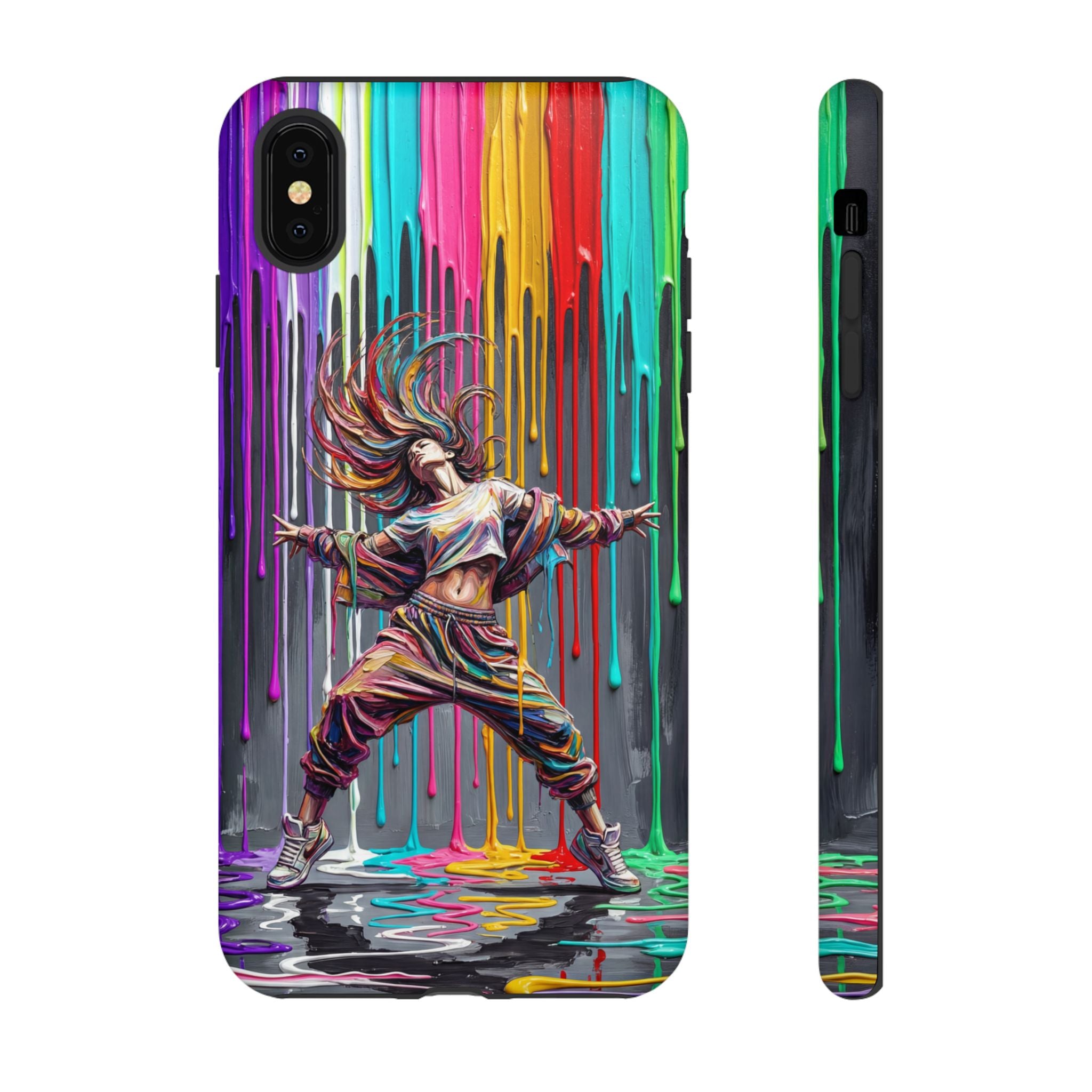 iPhone Case | Colorful Street Dance Drip Design