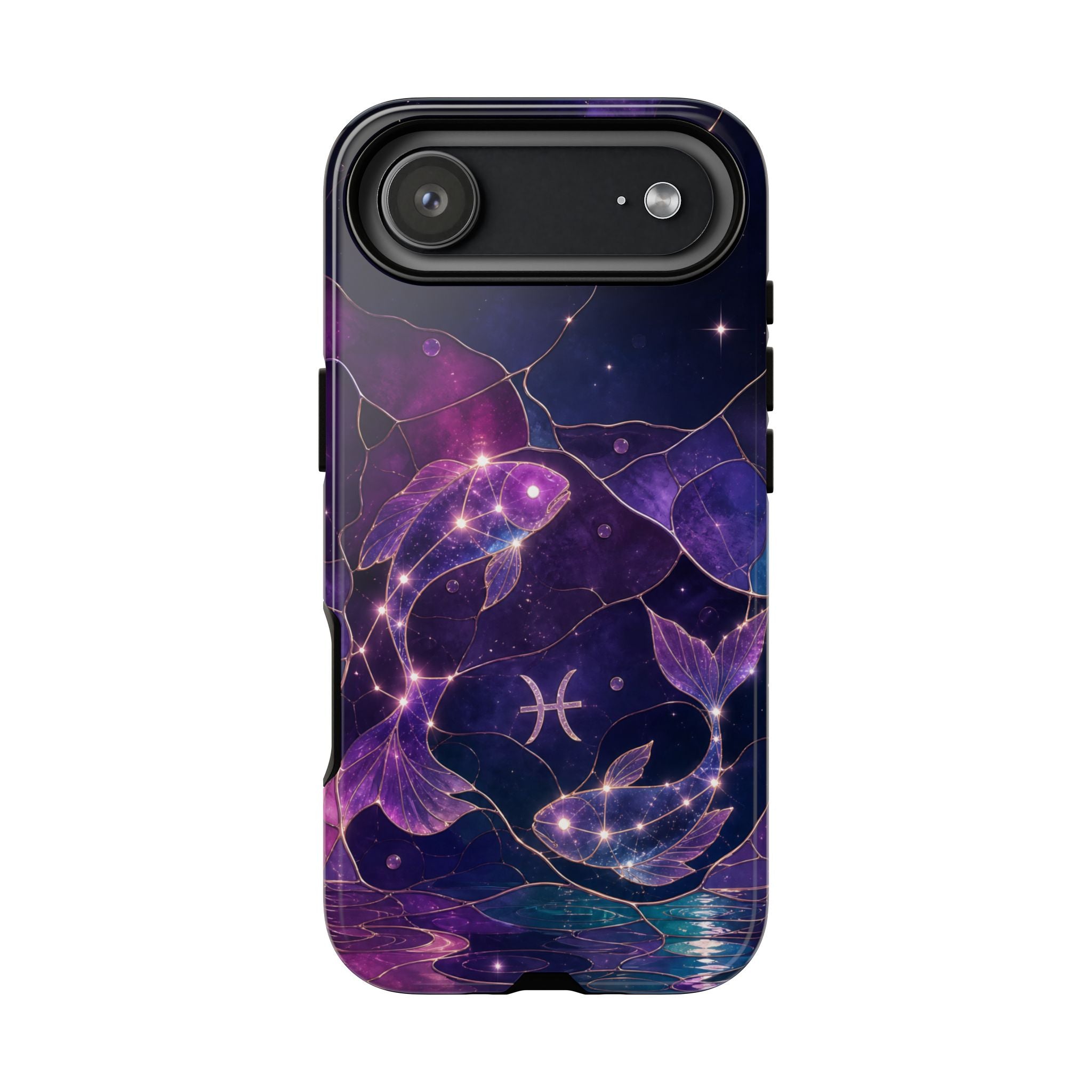 Pisces Zodiac iPhone Case | Celestial Fish iPhone Case