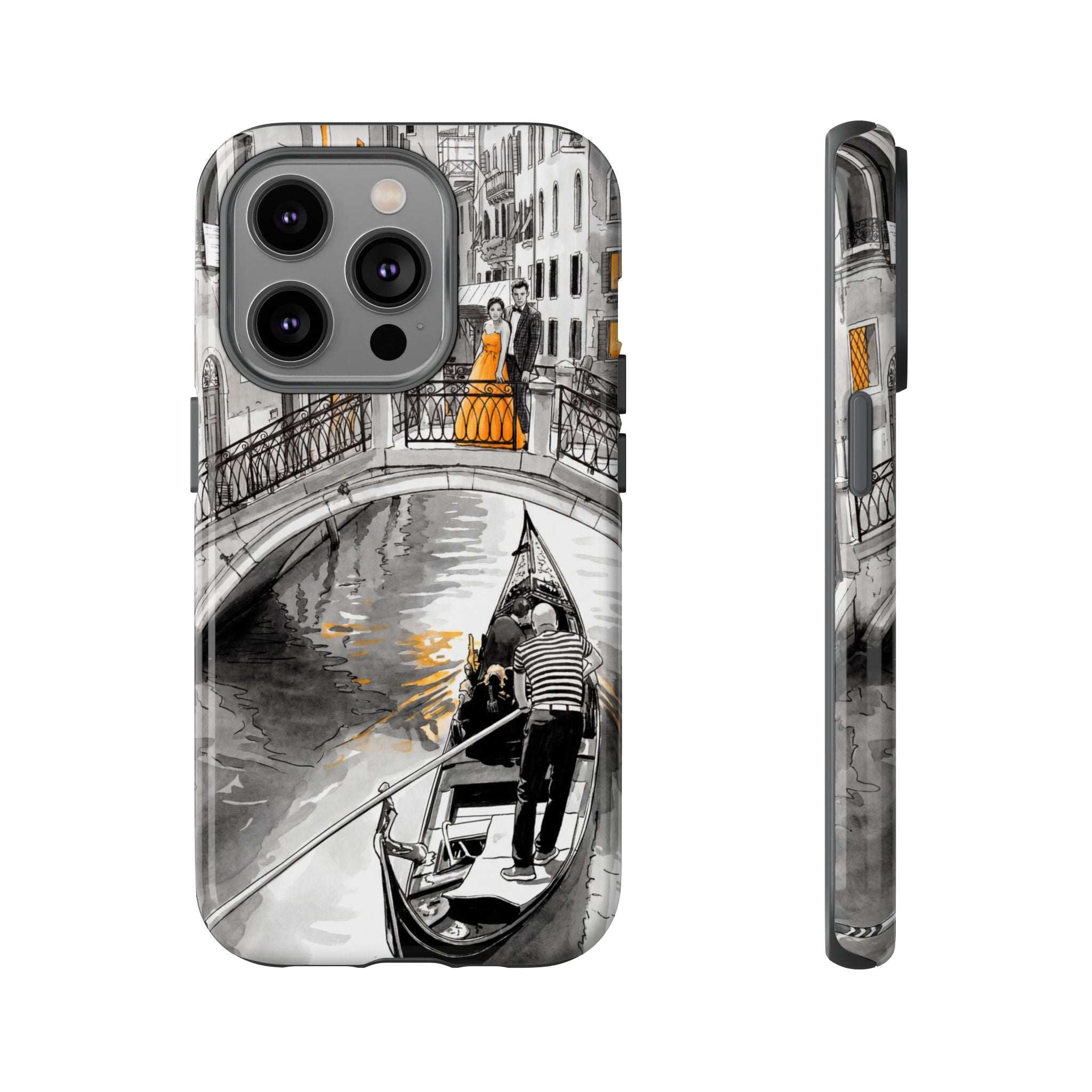 Venice Gondola iPhone Case | Romantic Canal Scene Protective Case