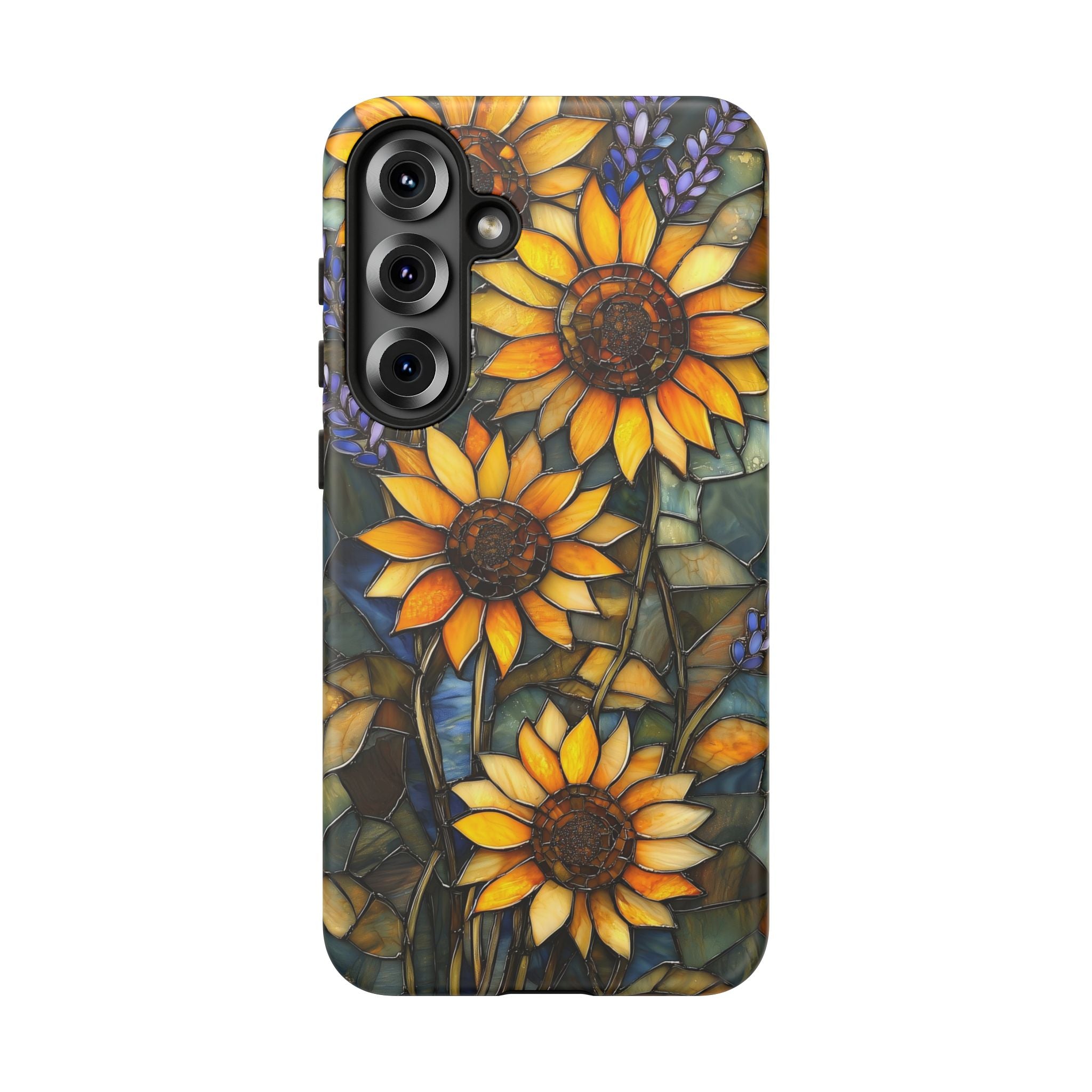 Sunflower Stained Glass Samsung Galaxy Case