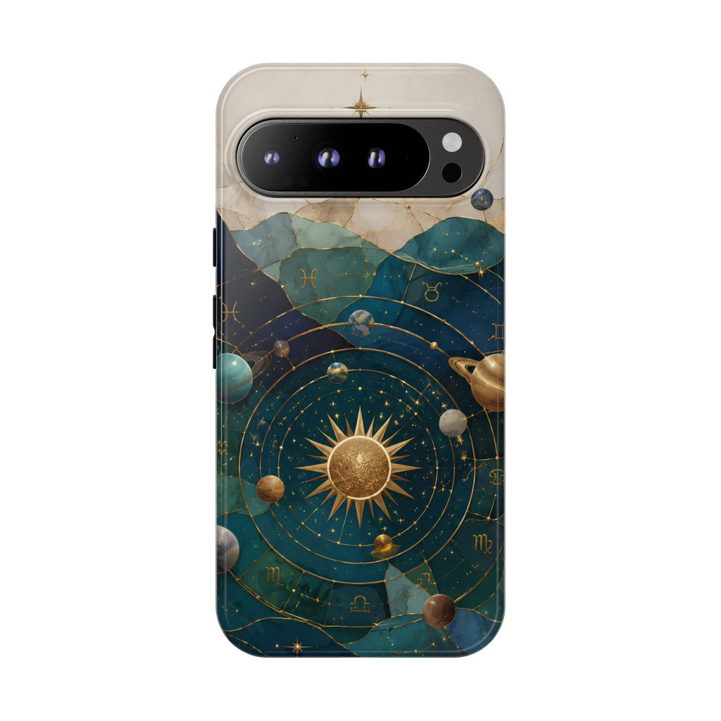 Celestial Sun Google Pixel Phone Case | Zodiac Phone Case