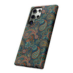Batik Vibrant Paisley Protective Tough Samsung Galaxy Case