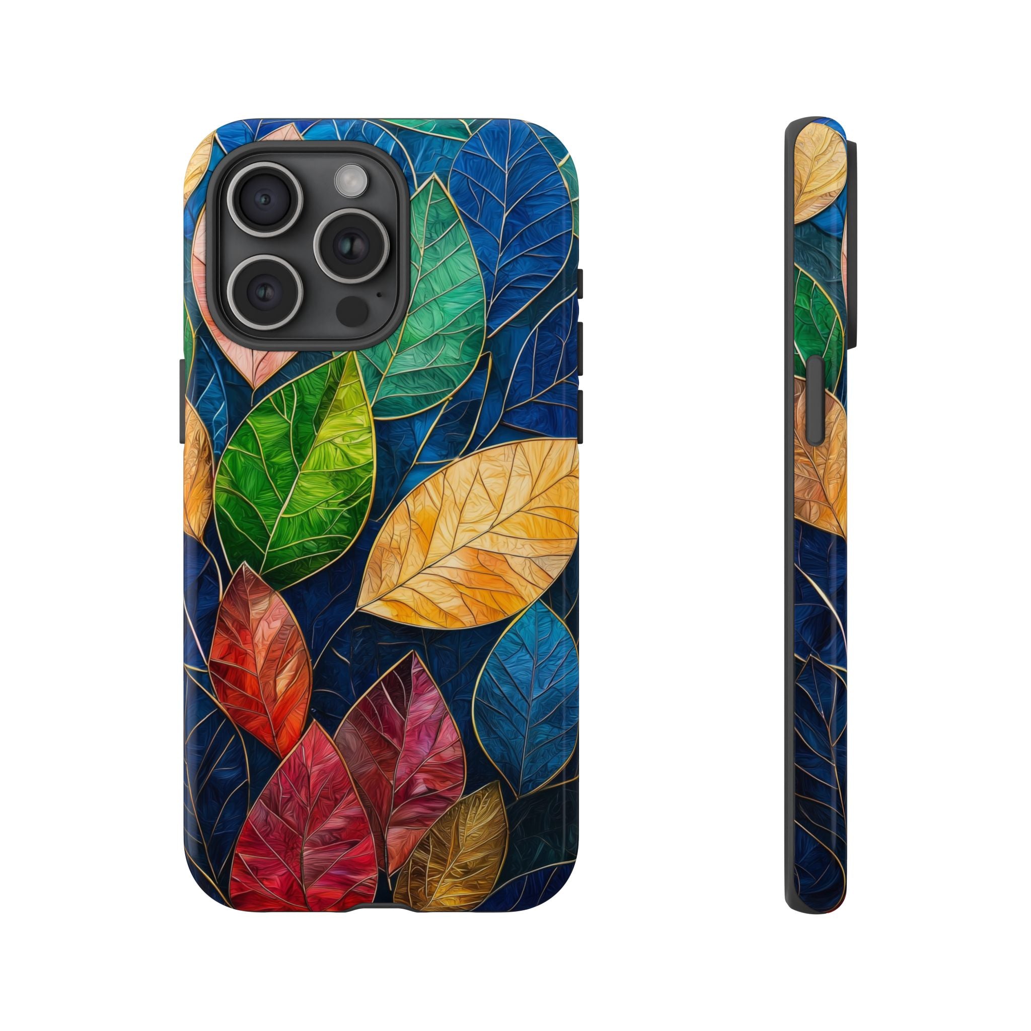 Colourful Autumn Leaves iPhone Case