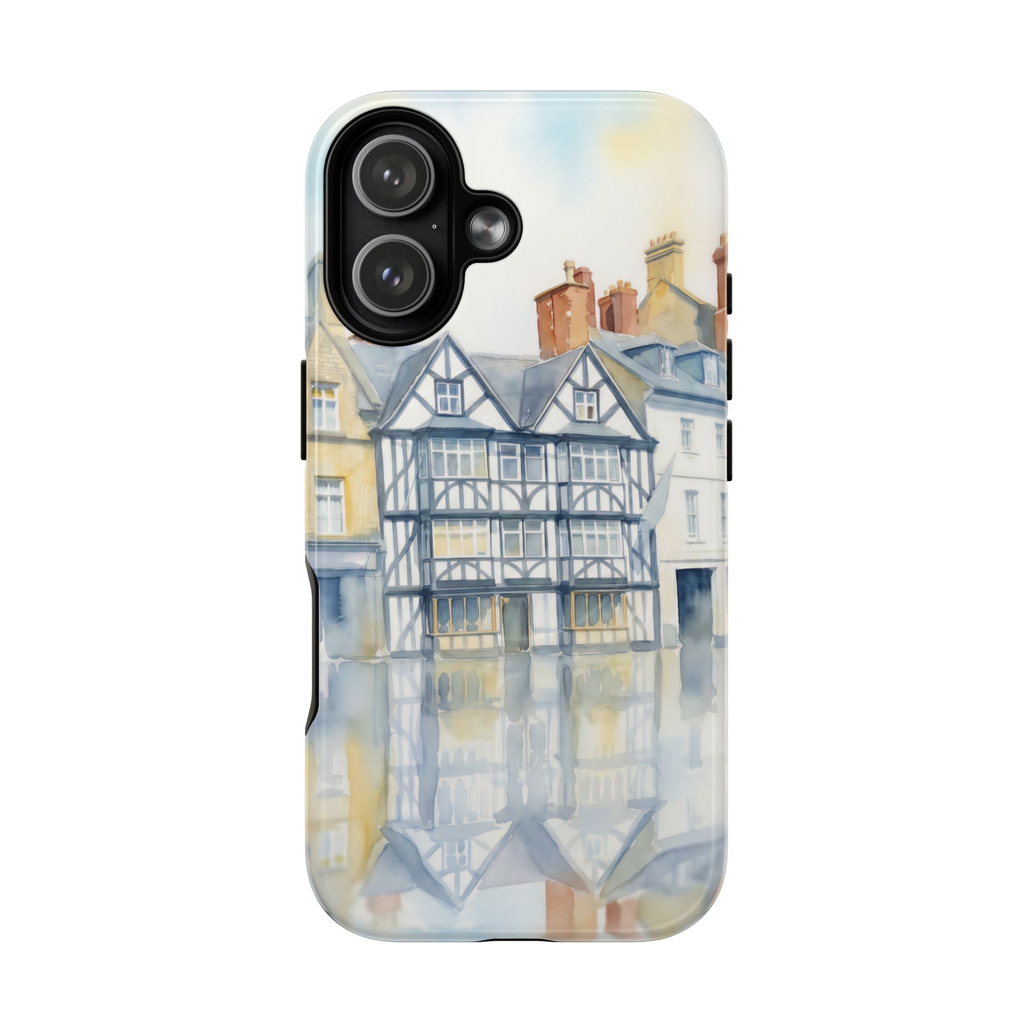 English Tudor Building Aesthetic MagSafe iPhone Case