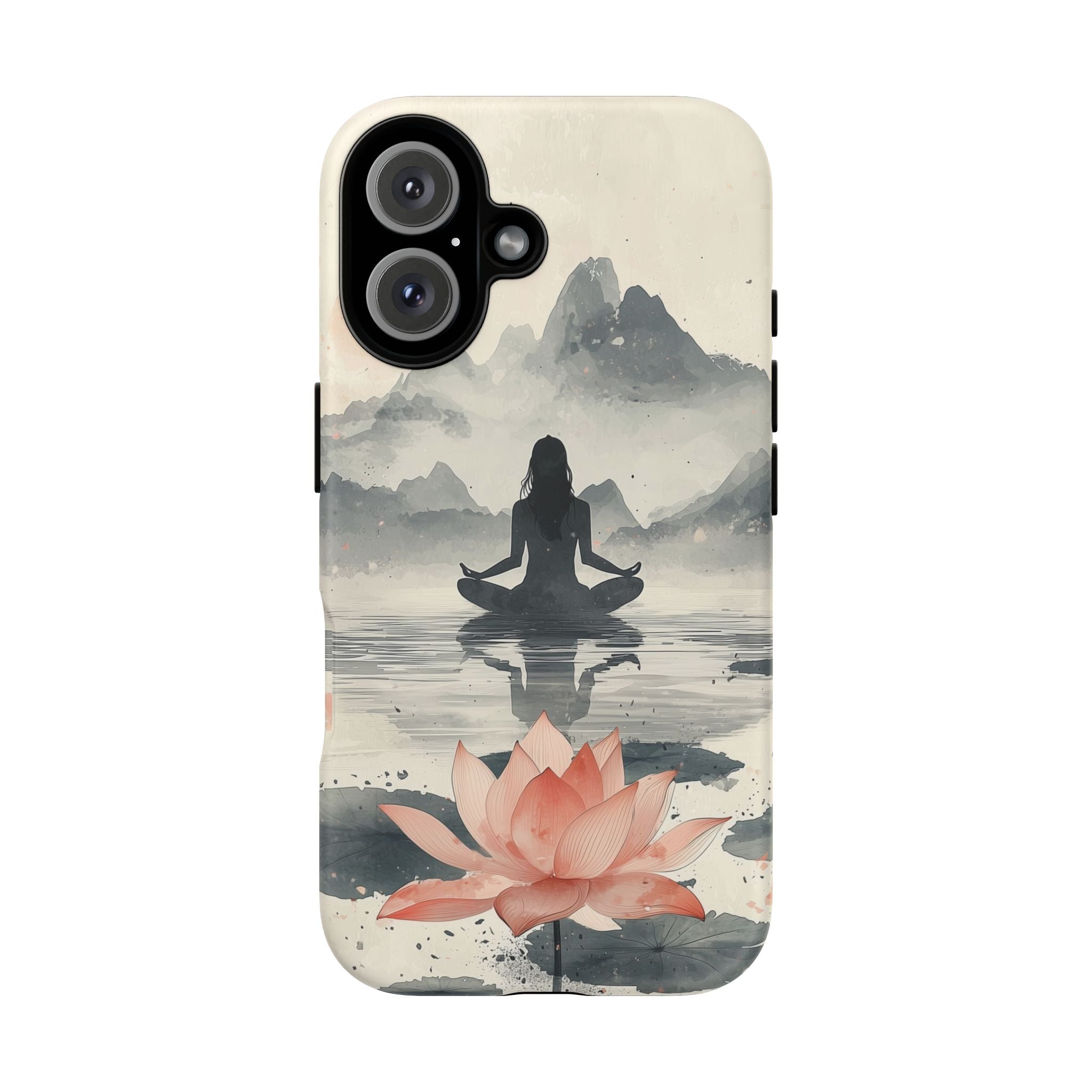 Zen Yoga Meditation Lotus iPhone Case