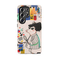 Cute Chef Pig Samsung Galaxy Phone Case | Quirky Cartoon Kitchen Art Tough Case