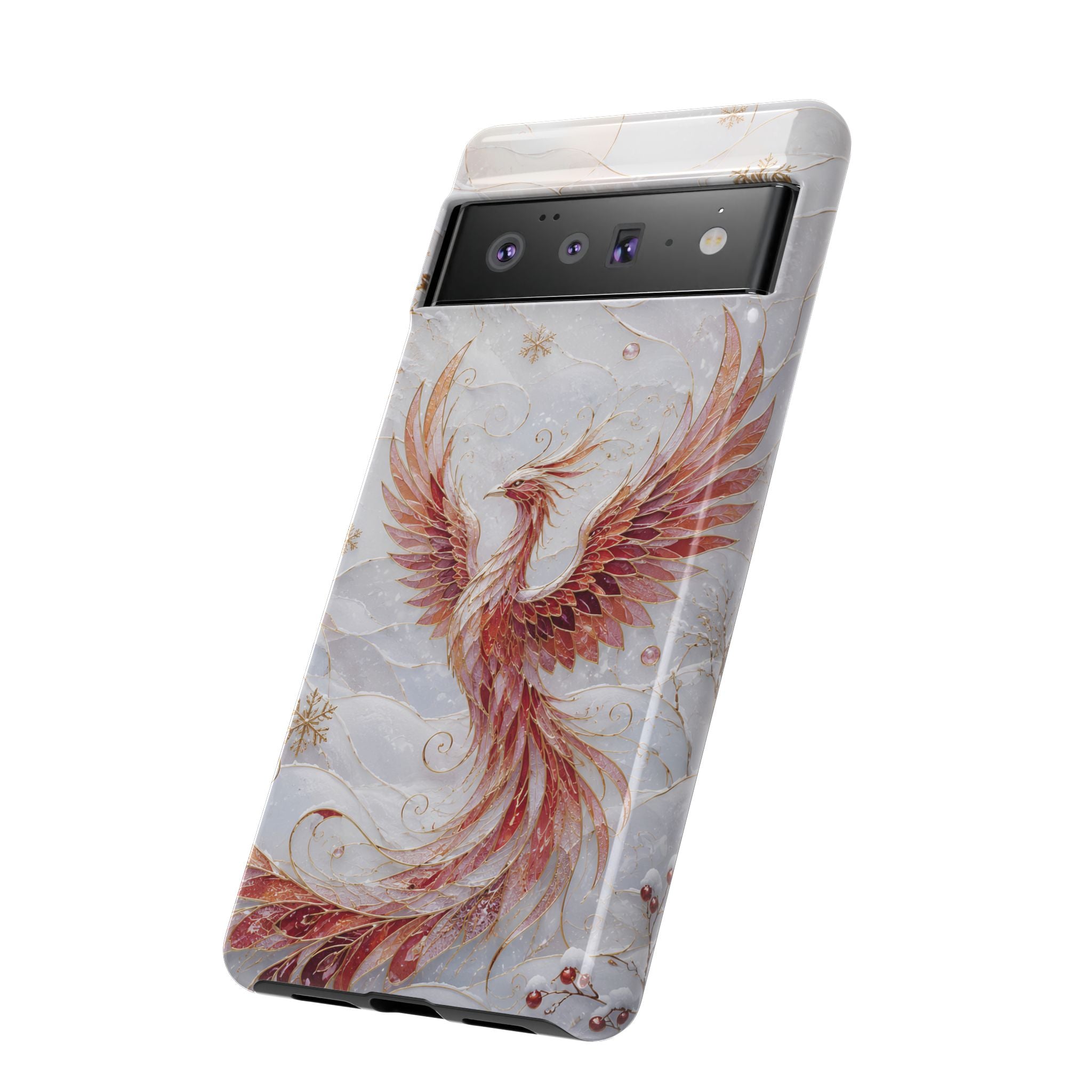 Phoenix Rising Google Pixel Phone Case | Firebird Phone Case