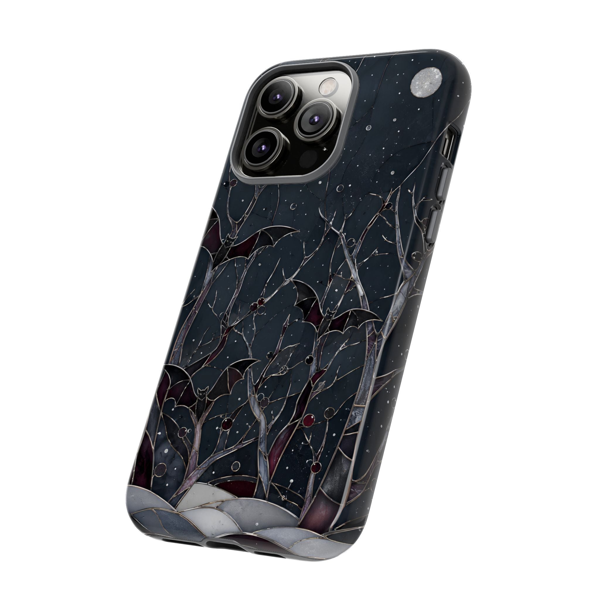 Gothic Bat iPhone Case | Moonlit Forest iPhone Case