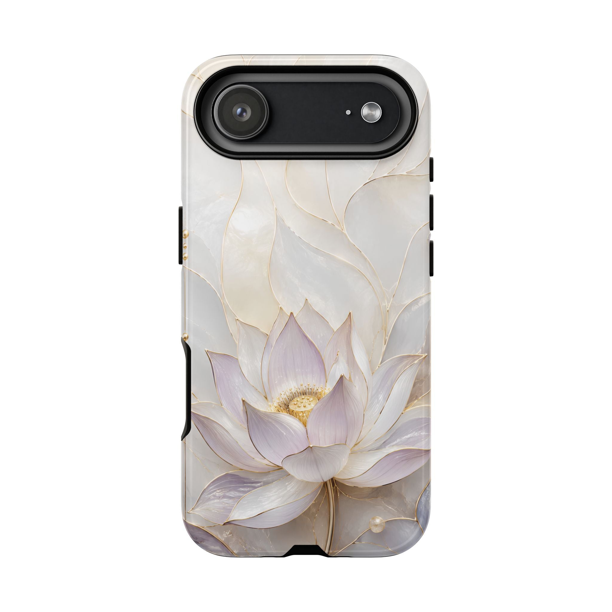 Lotus Flower iPhone Case | Pearl Lotus iPhone Case