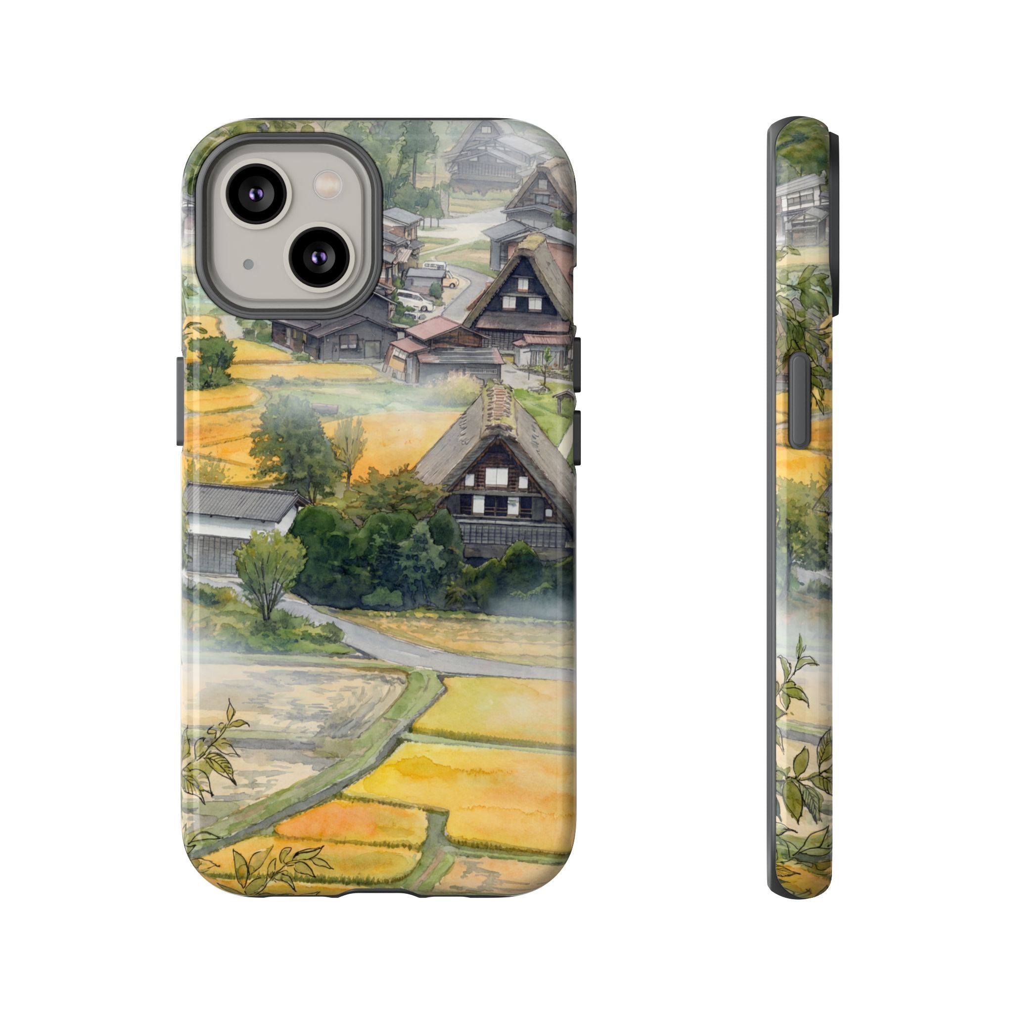 Shirakawa Whisper | Japan Watercolour iPhone Case