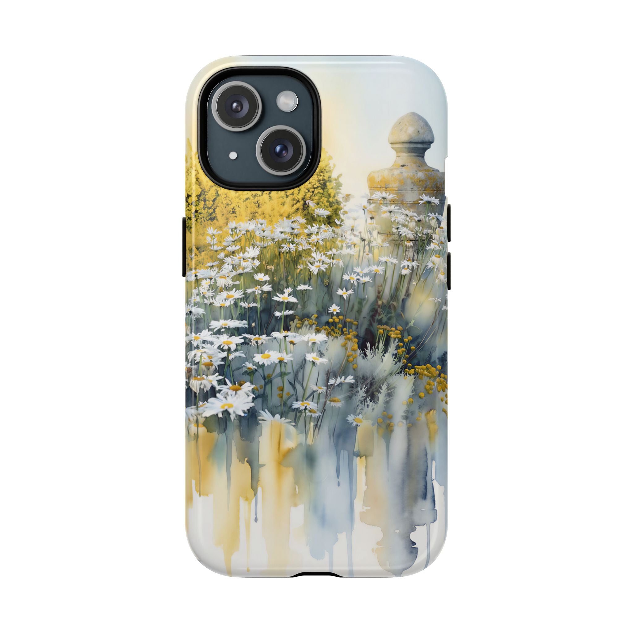Watercolor Floral Daisy Garden MagSafe iPhone Case