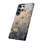 Moonlit Wildflower Samsung Galaxy Phone Case | Firefly Meadow Art Cover