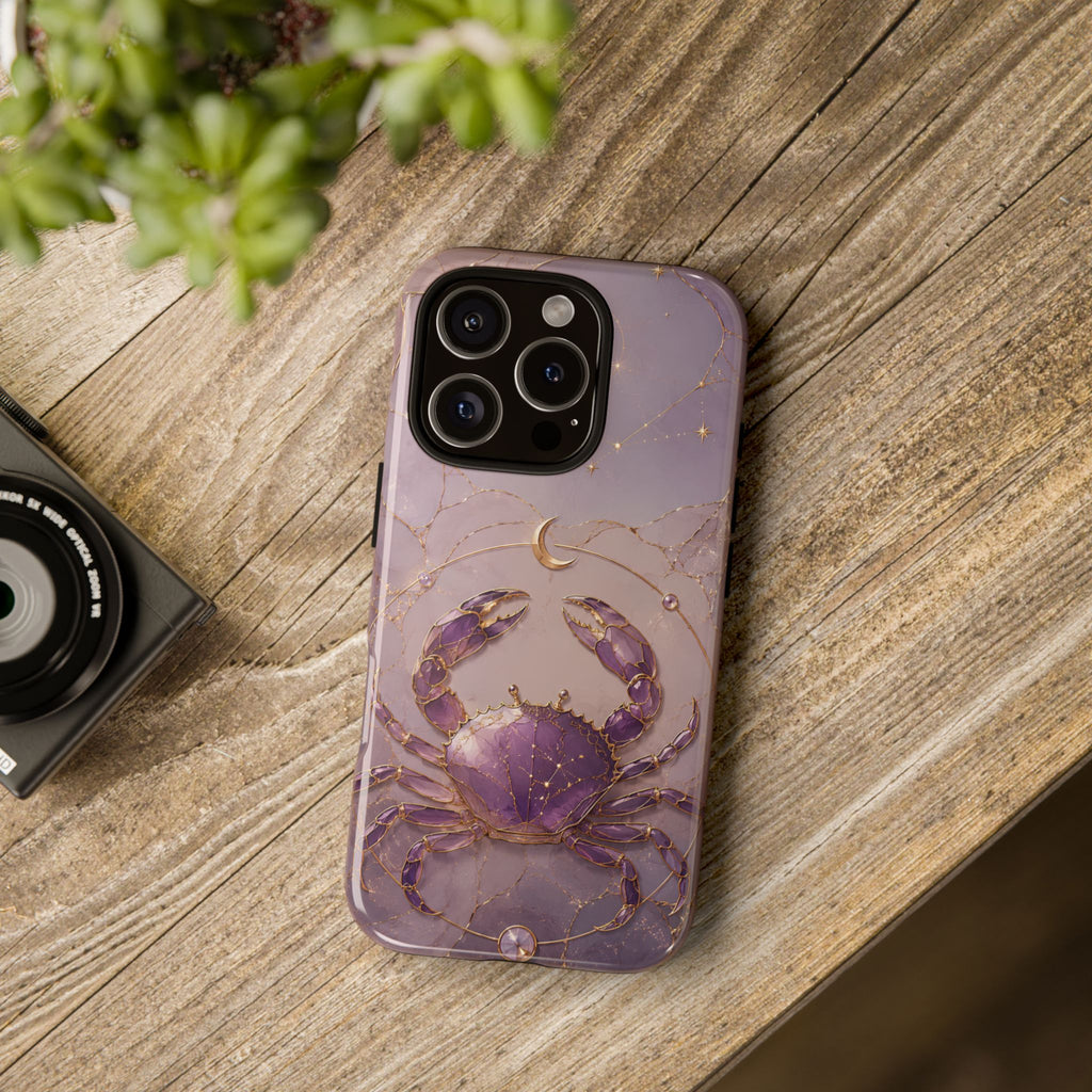 Cancer Zodiac II iPhone Case | Celestial Crab iPhone Case