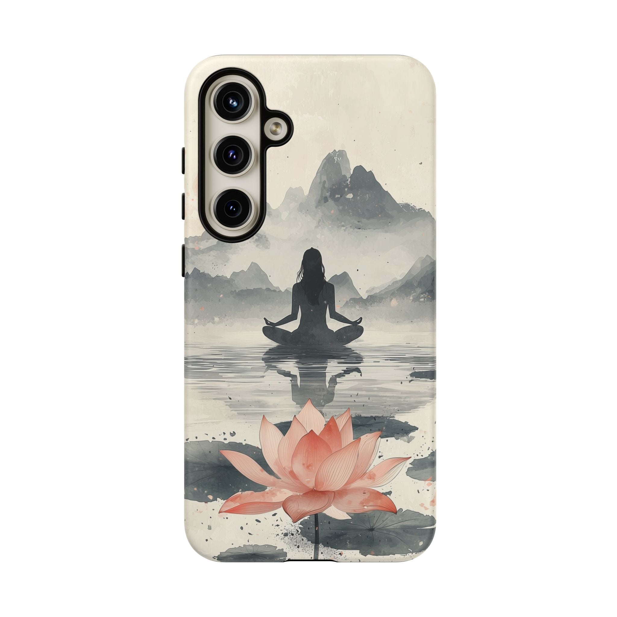 Zen Yoga Meditation Lotus Samsung Galaxy Phone Case