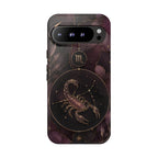 Scorpio Zodiac Google Pixel Phone Case | Scorpio Constellation Protective Case