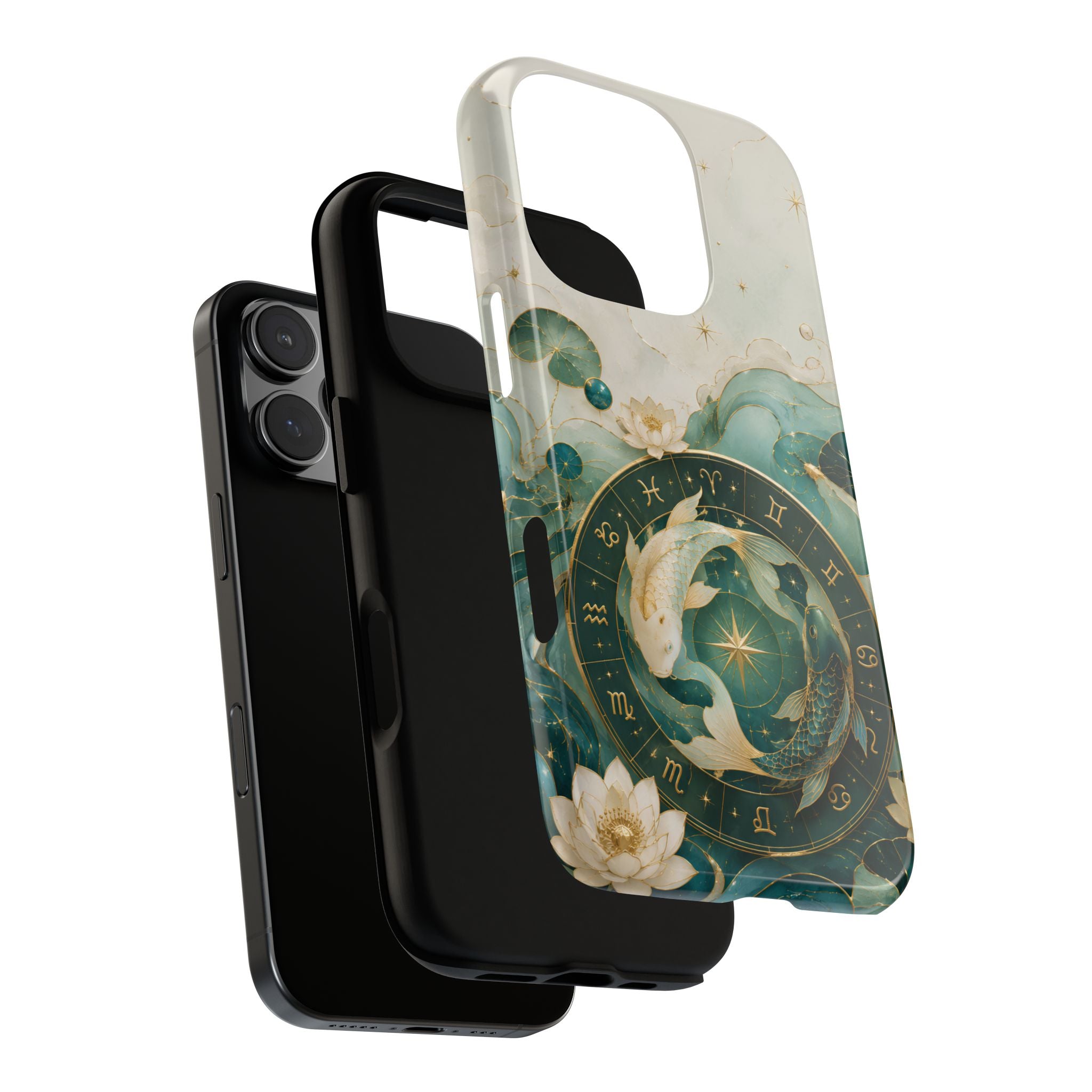 Koi Zodiac iPhone Case | Celestial Koi iPhone Case