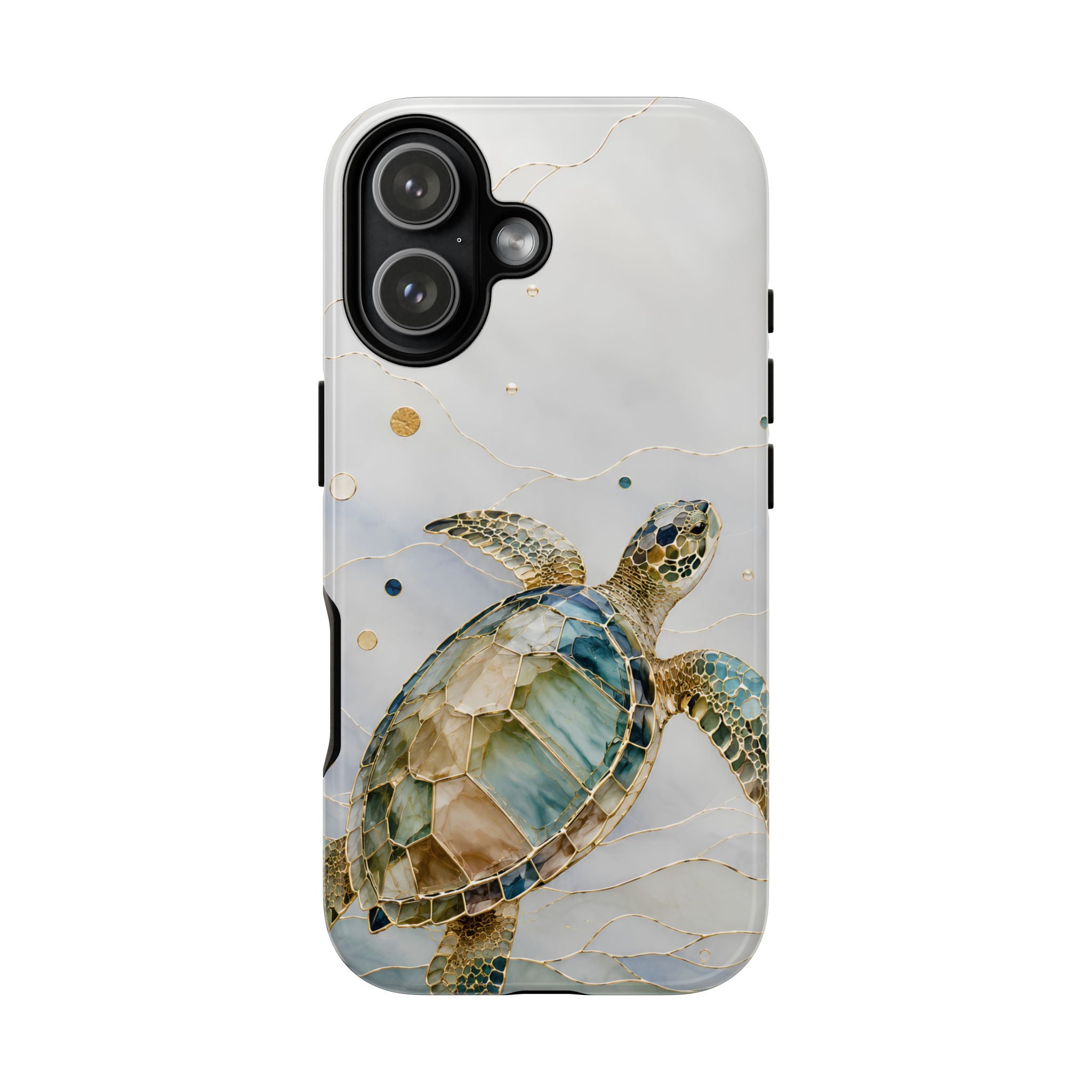 Sea Turtle Phone Case | Stained Glass Turtle iPhone Case