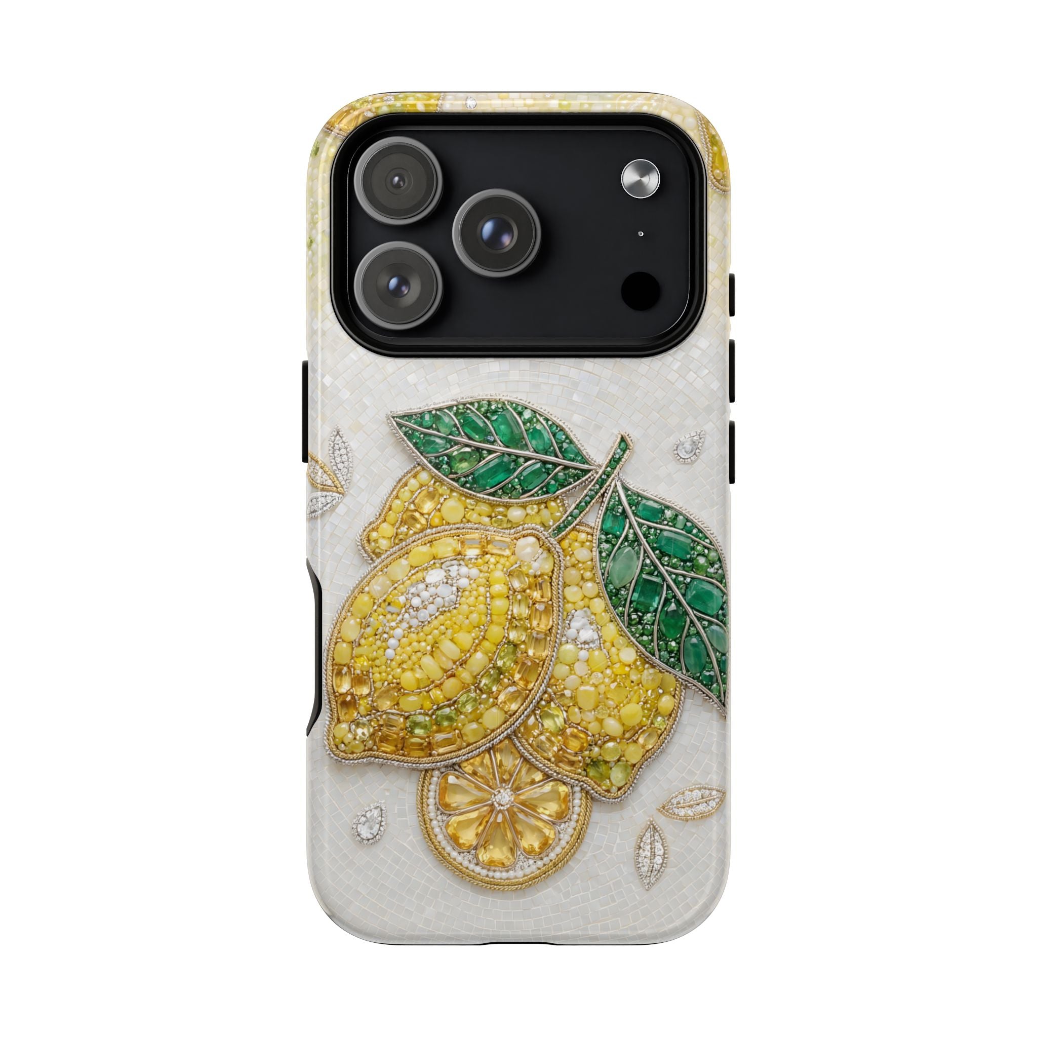 Luxe Lemon Jewel MagSafe iPhone Case