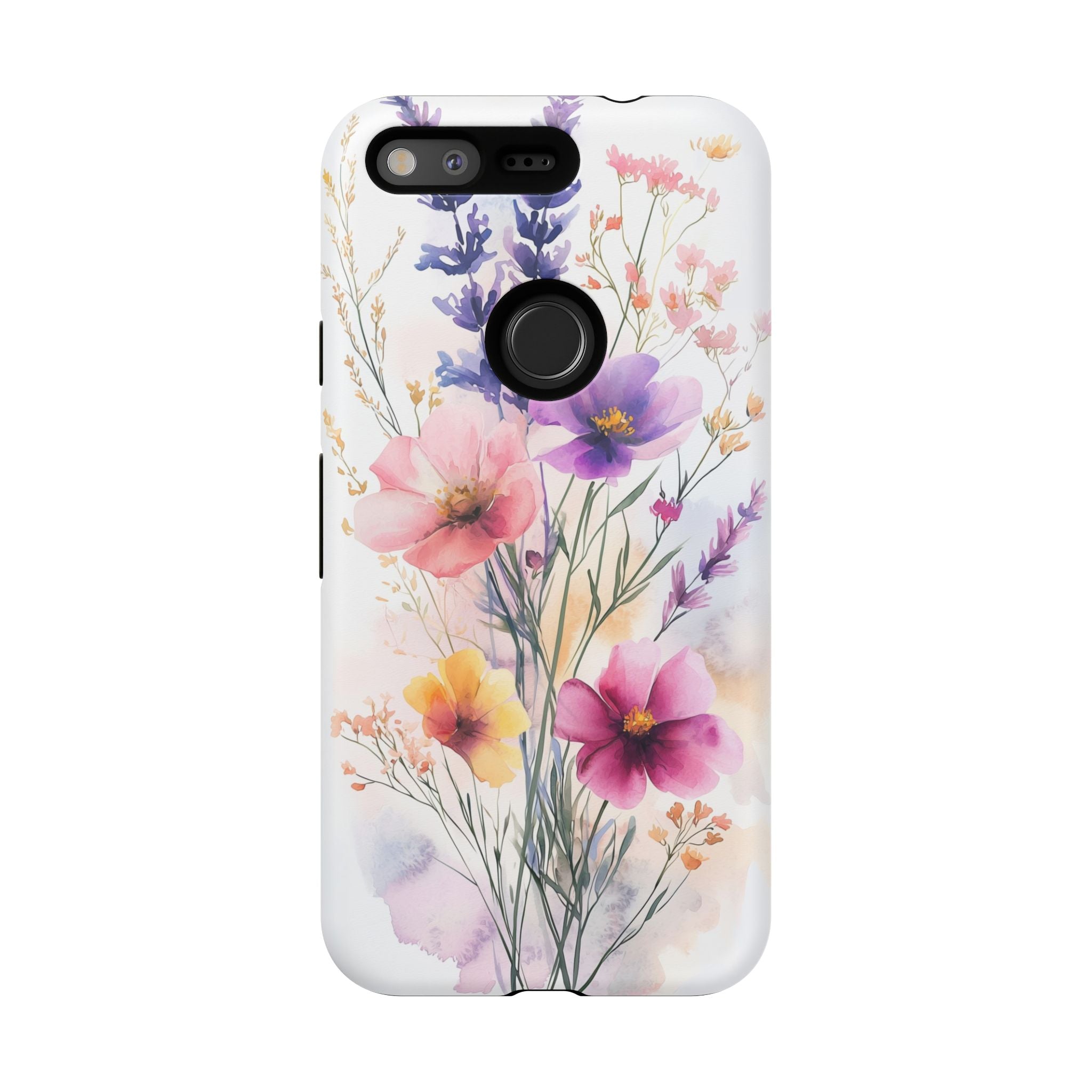 Floral Watercolour Google Pixel Case | Pastel Bouquet