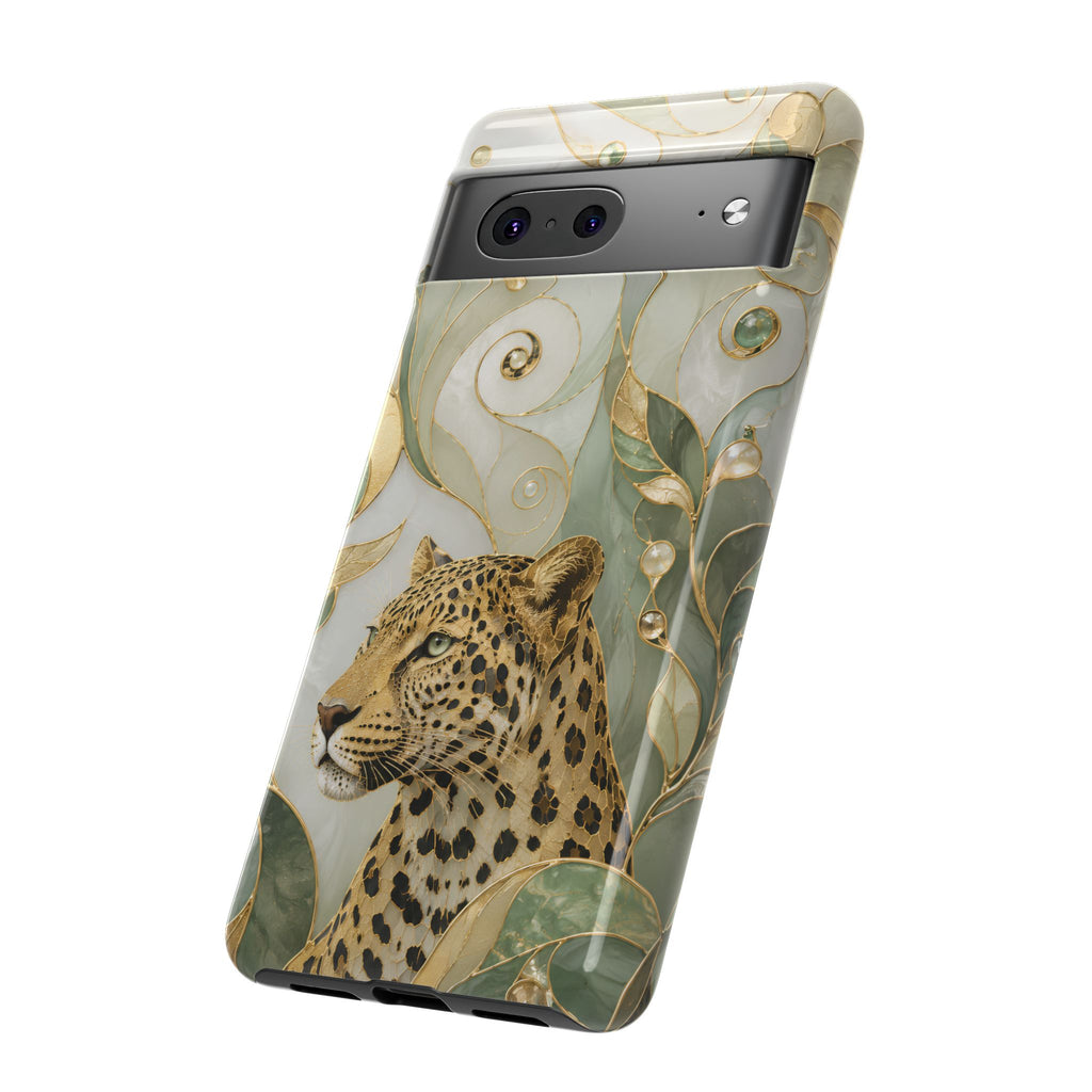 Leopard Google Pixel Phone Case | Elegant Big Cat Art Cover