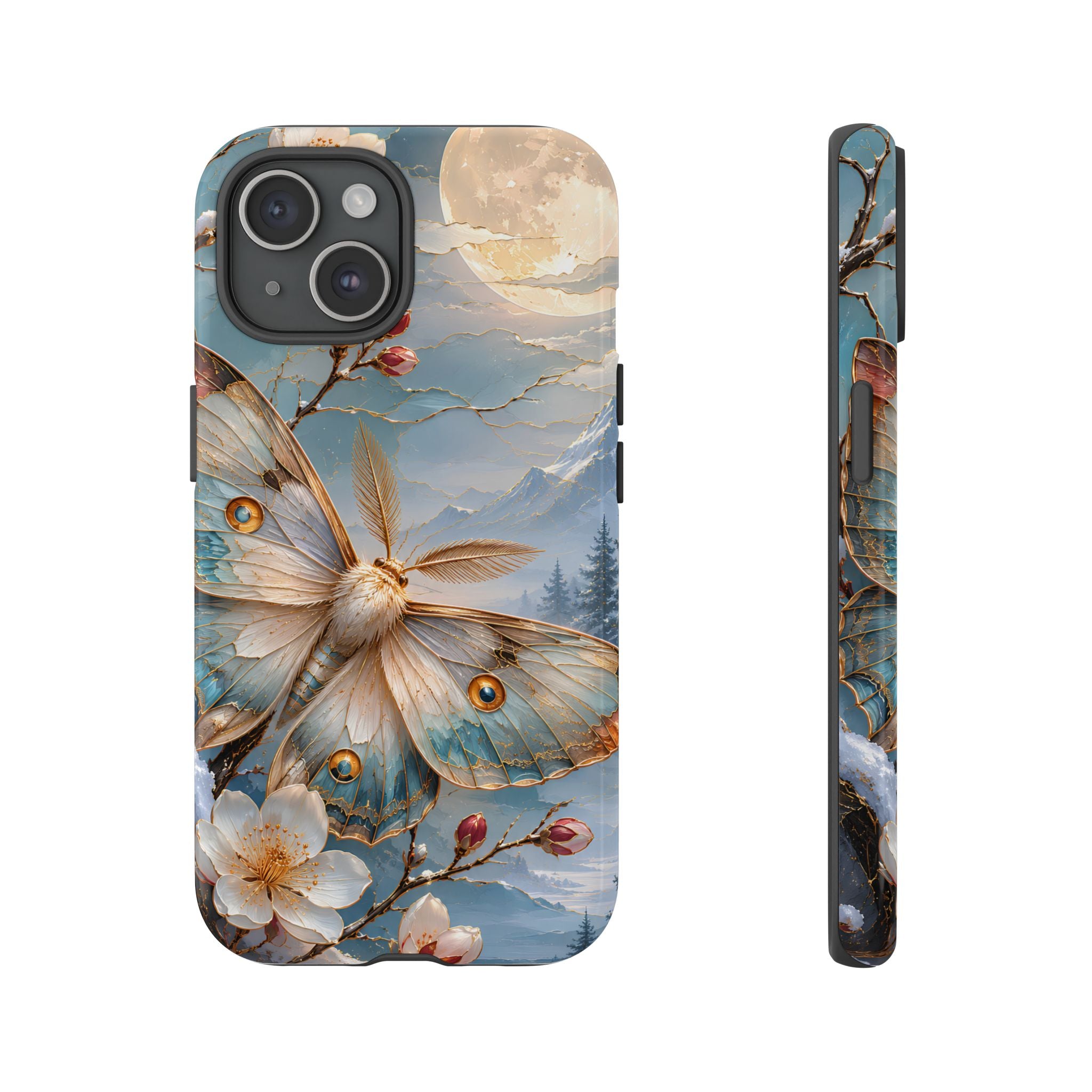 Luna Moth iPhone Case | Cherry Blossom iPhone Case