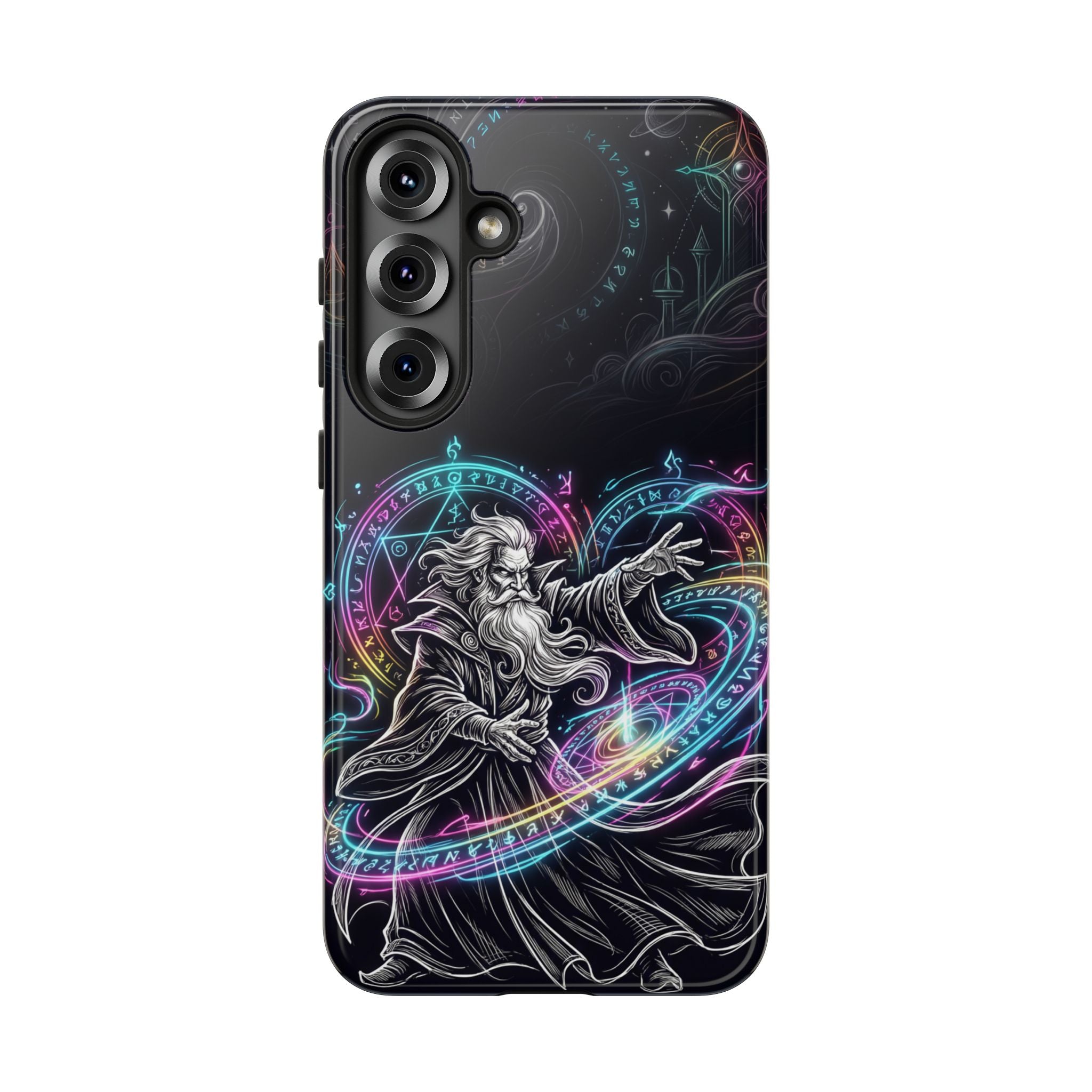 Neon Spell Art Wizard Magic Samsung Galaxy Phone Case