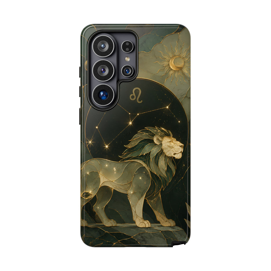 Leo Zodiac Samsung Galaxy Phone Case | Lion Constellation Phone Case