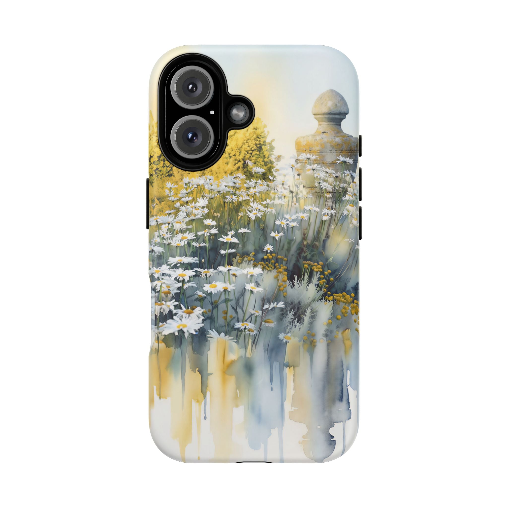 Watercolor Floral Daisy Garden MagSafe iPhone Case