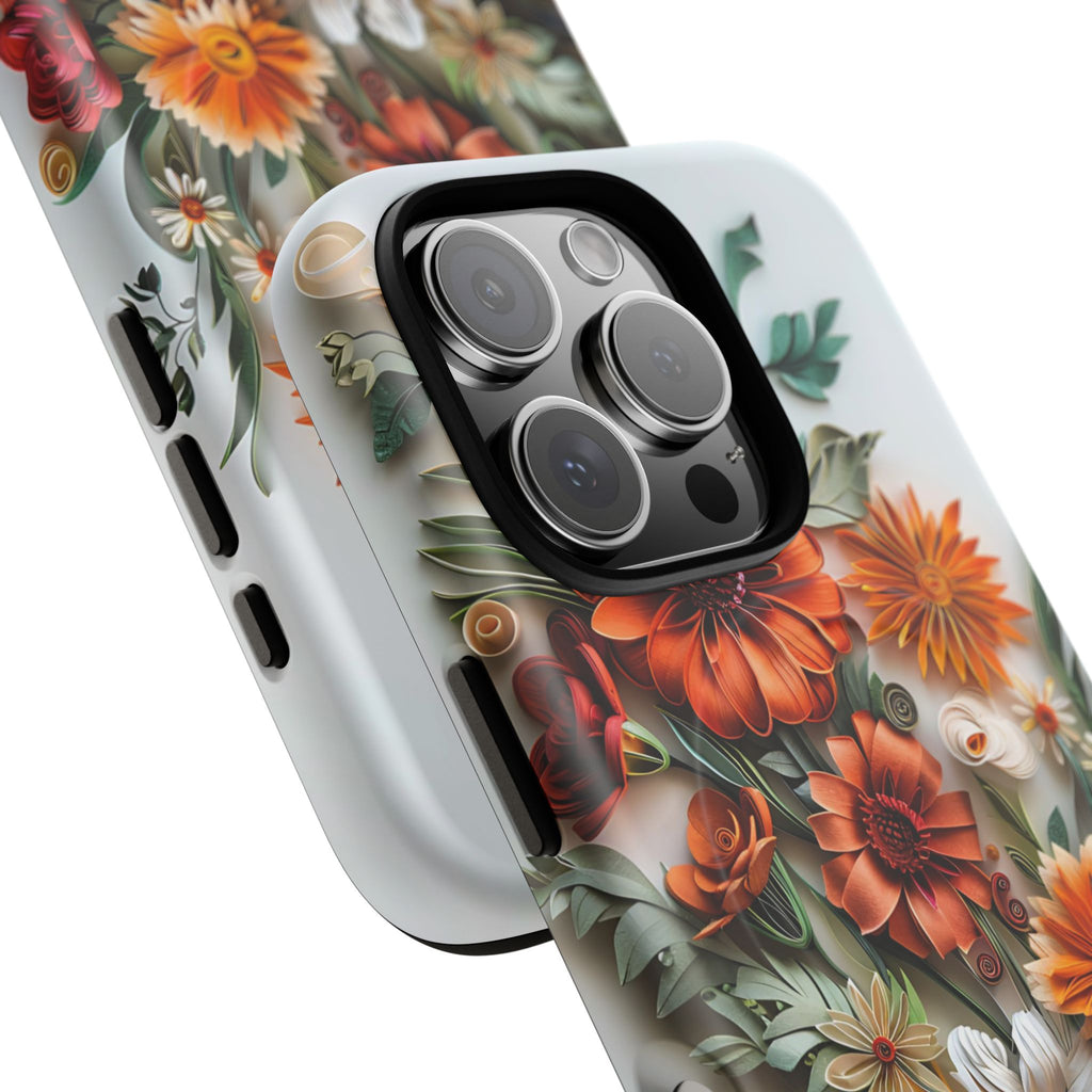 Floral Autumn Bouquet Tough MagSafe Phone Case