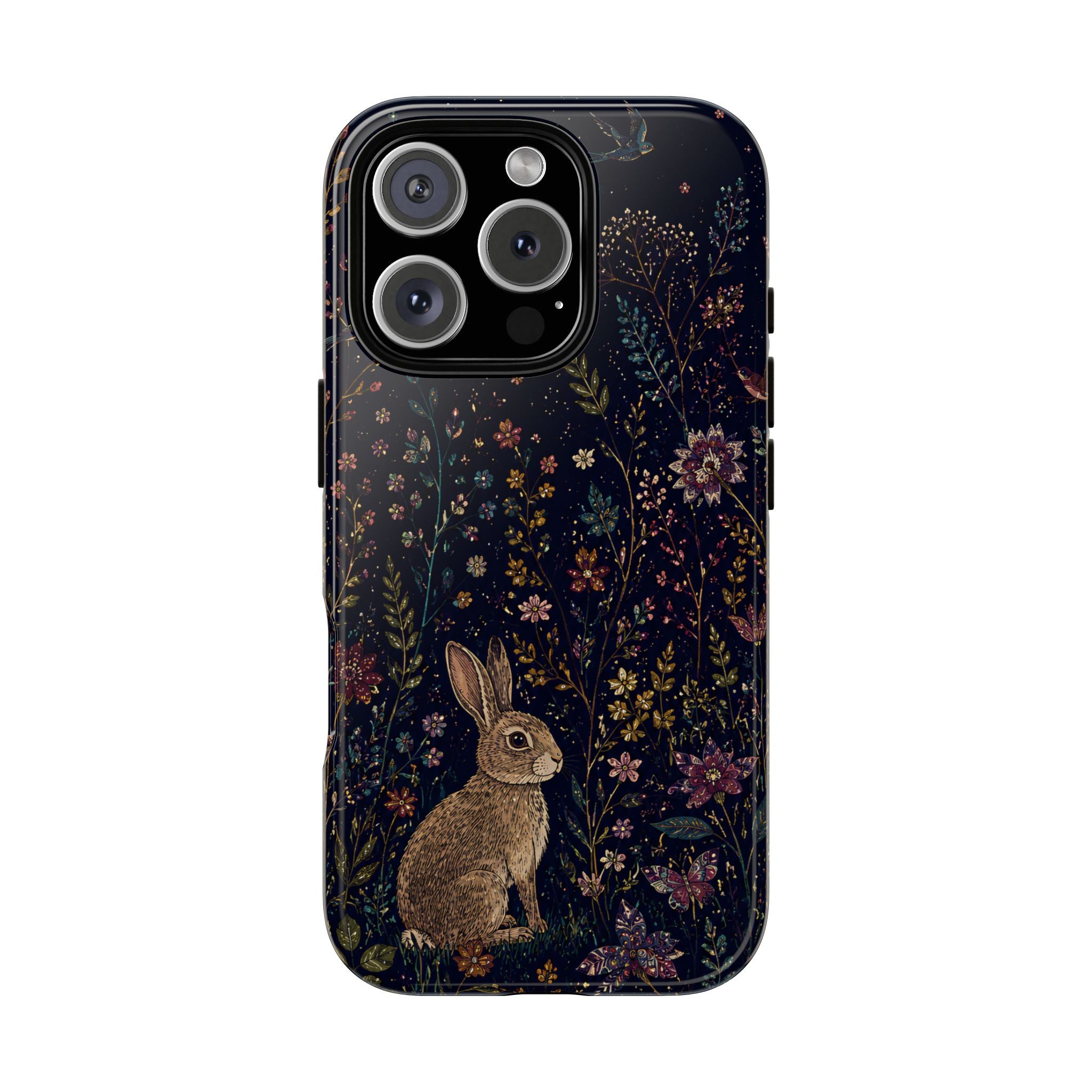 Rabbit iPhone Case | Woodland Bunny Art Cover