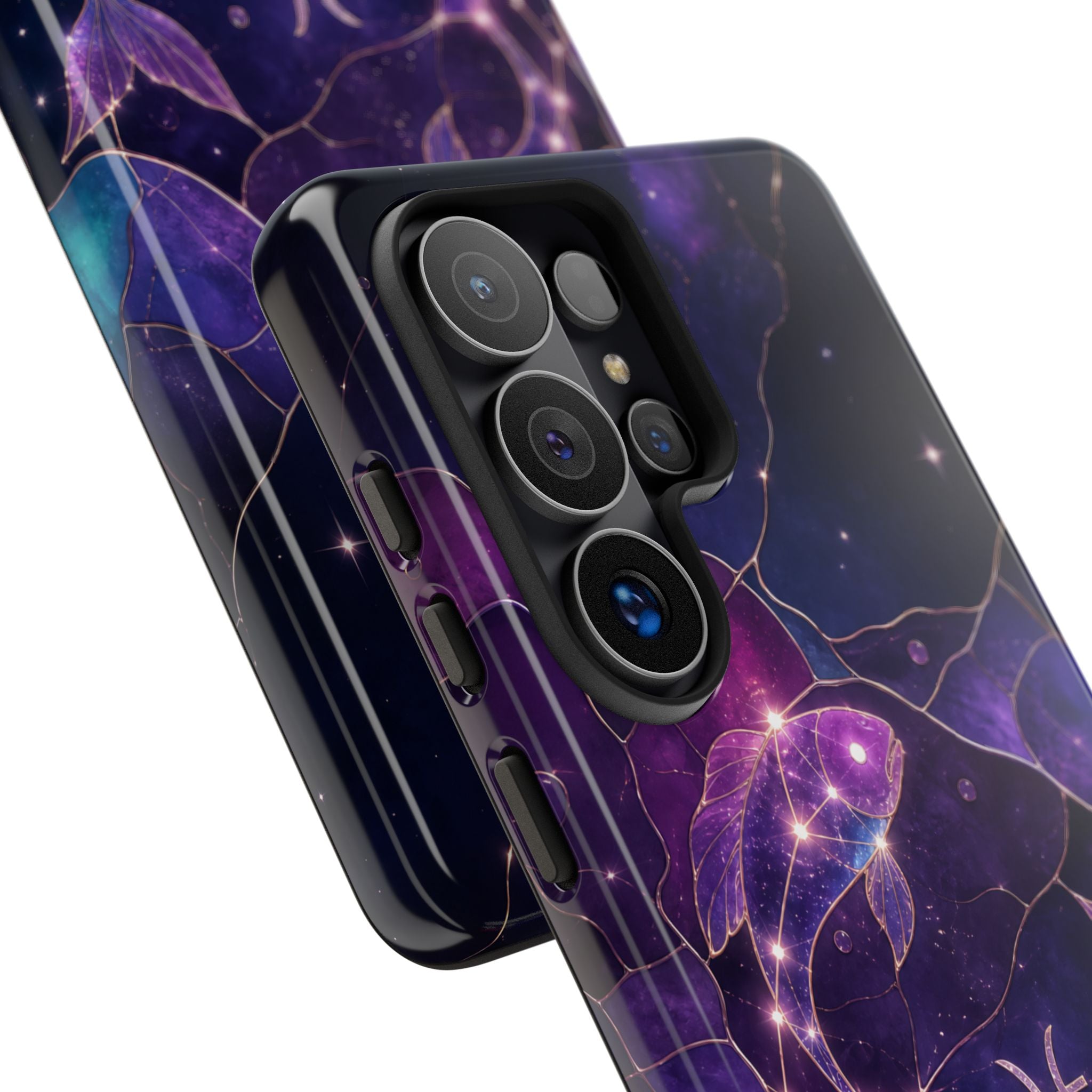 Pisces Zodiac Samsung Galaxy Phone Case | Celestial Fish Phone Case