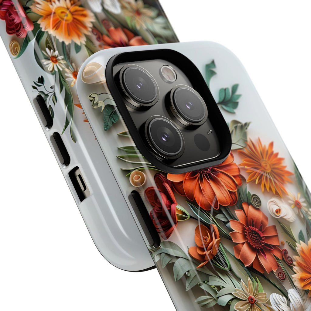 Floral Autumn Bouquet Tough MagSafe Phone Case