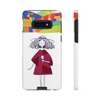 Colourful Artistic Wine Lady Samsung Galaxy Phone Case