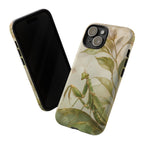 Praying Mantis iPhone Case | Stained Glass Insect iPhone Case