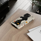 Floral Silhouette iPhone Case | Botanical Woman